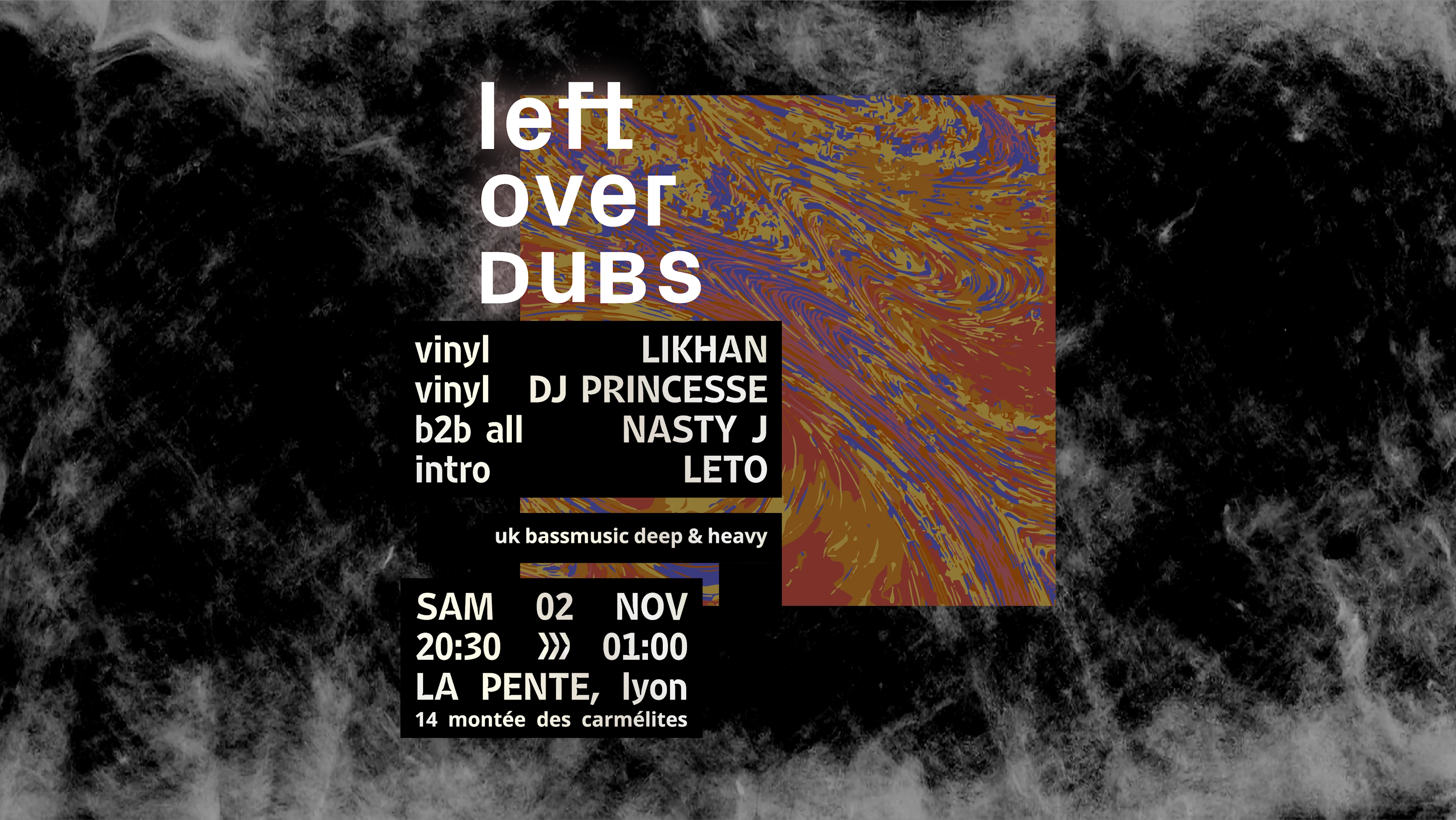 Leftover Dubs #9 W/ Likhan, Dj Princesse J, Nasty J & Leto