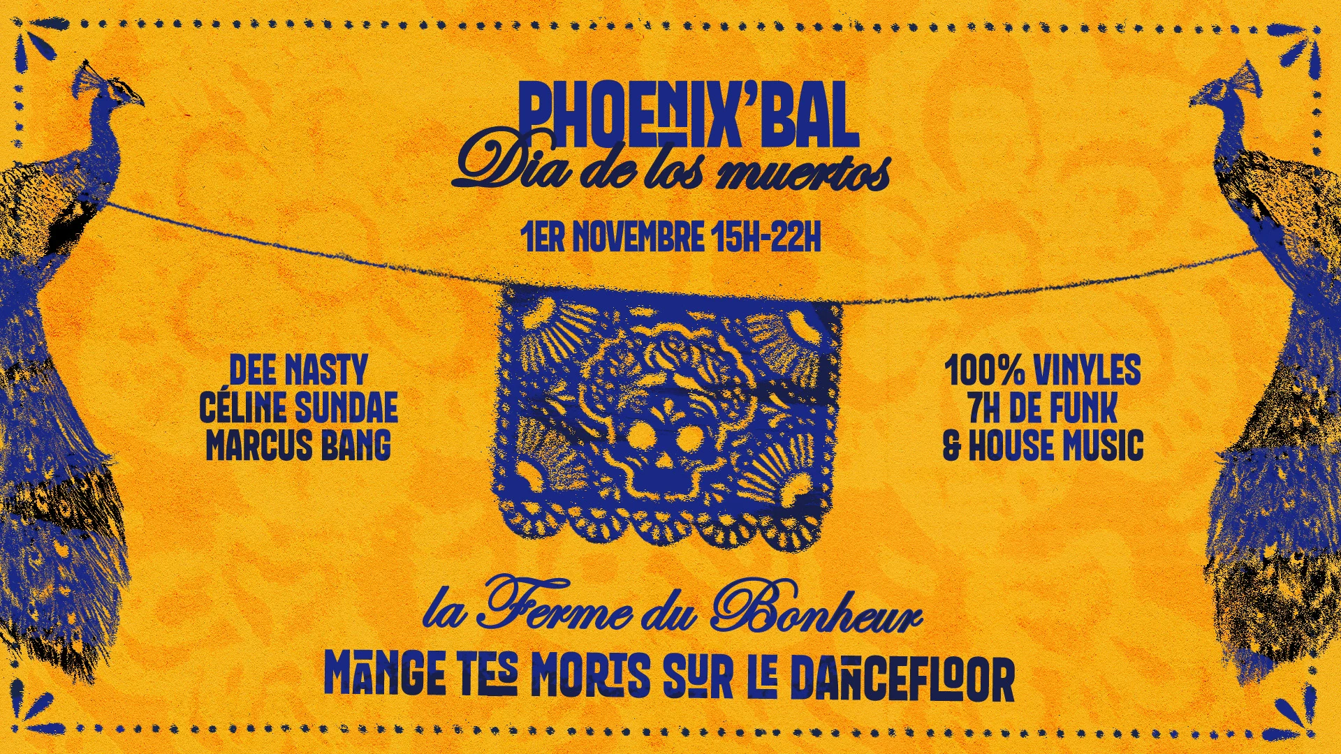 La Ferme Du Bonheur Dia De Los Muertos W/ Dee Nasty, Celine