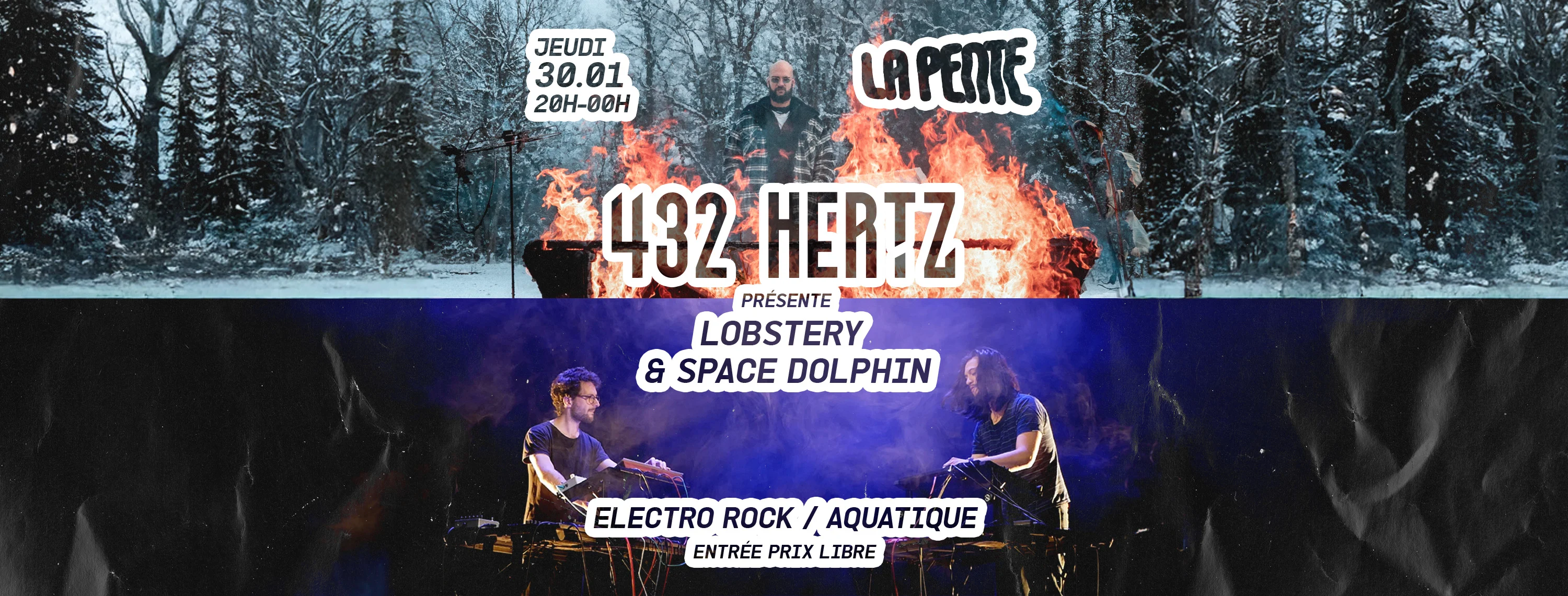 432 Hertz Invite Lobstery & Space Dolphin