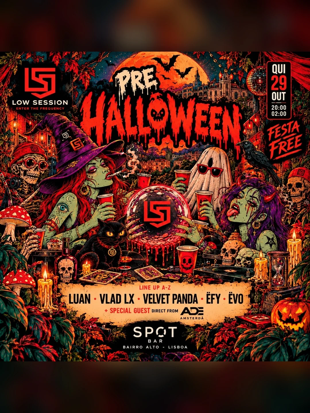 🎃 Pré Halloween - Low Session 👻