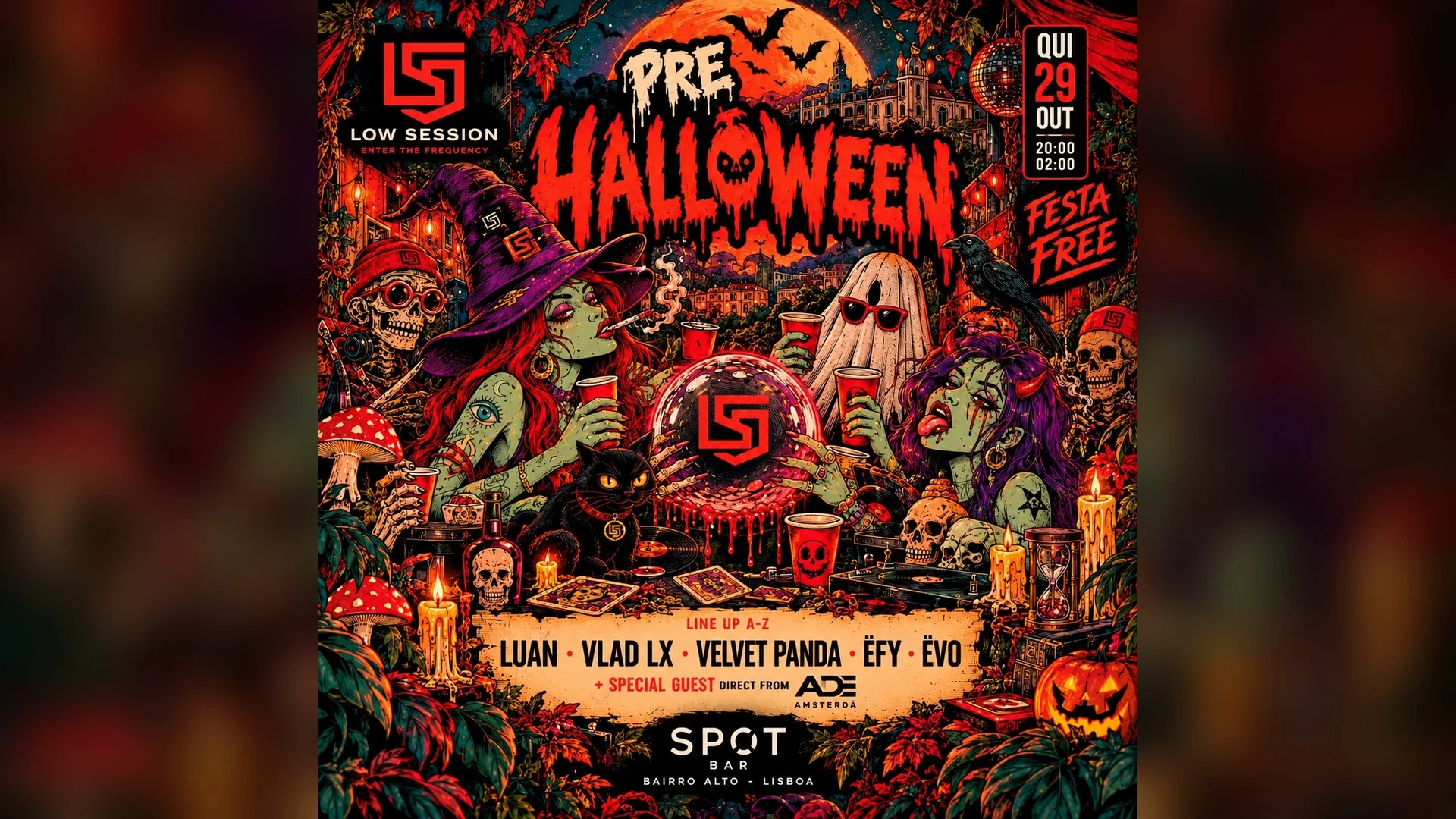🎃 Pré Halloween - Low Session 👻
