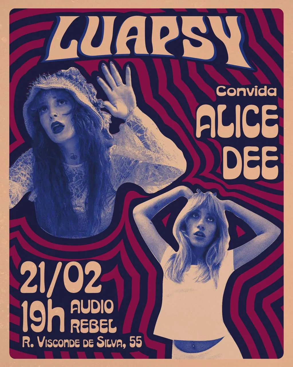 Luapsy Convida Alice Dee Na Rebel (Rj)