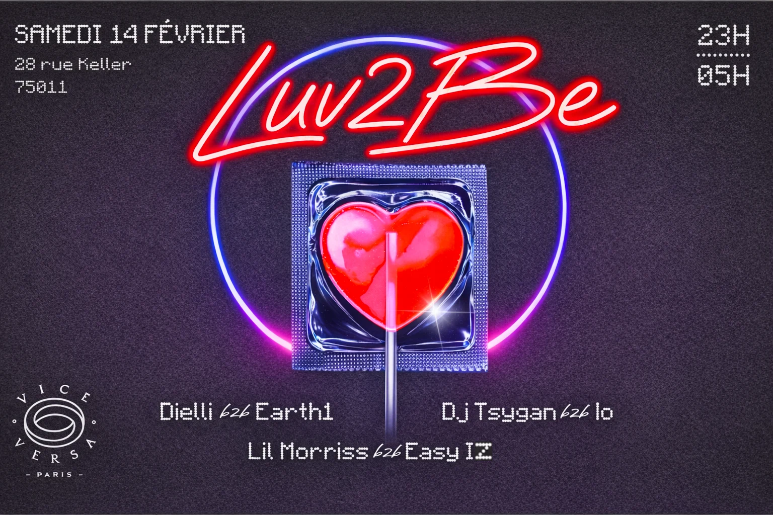 Luv 2 Be (Ou Love To B2b) : Happy Valentine's!