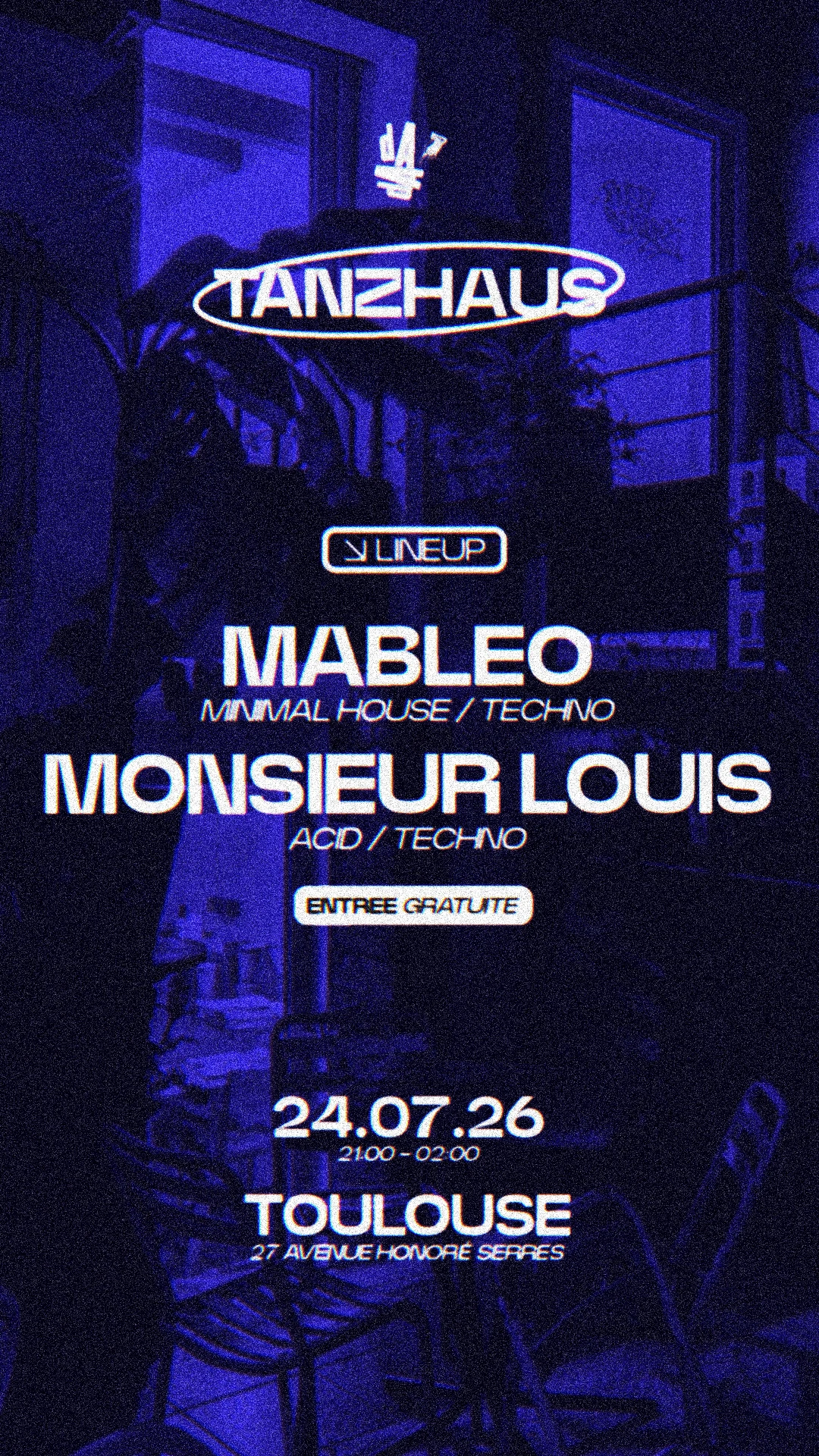 Tanzhaus - Mableo X Monsieur Louis  - Dada