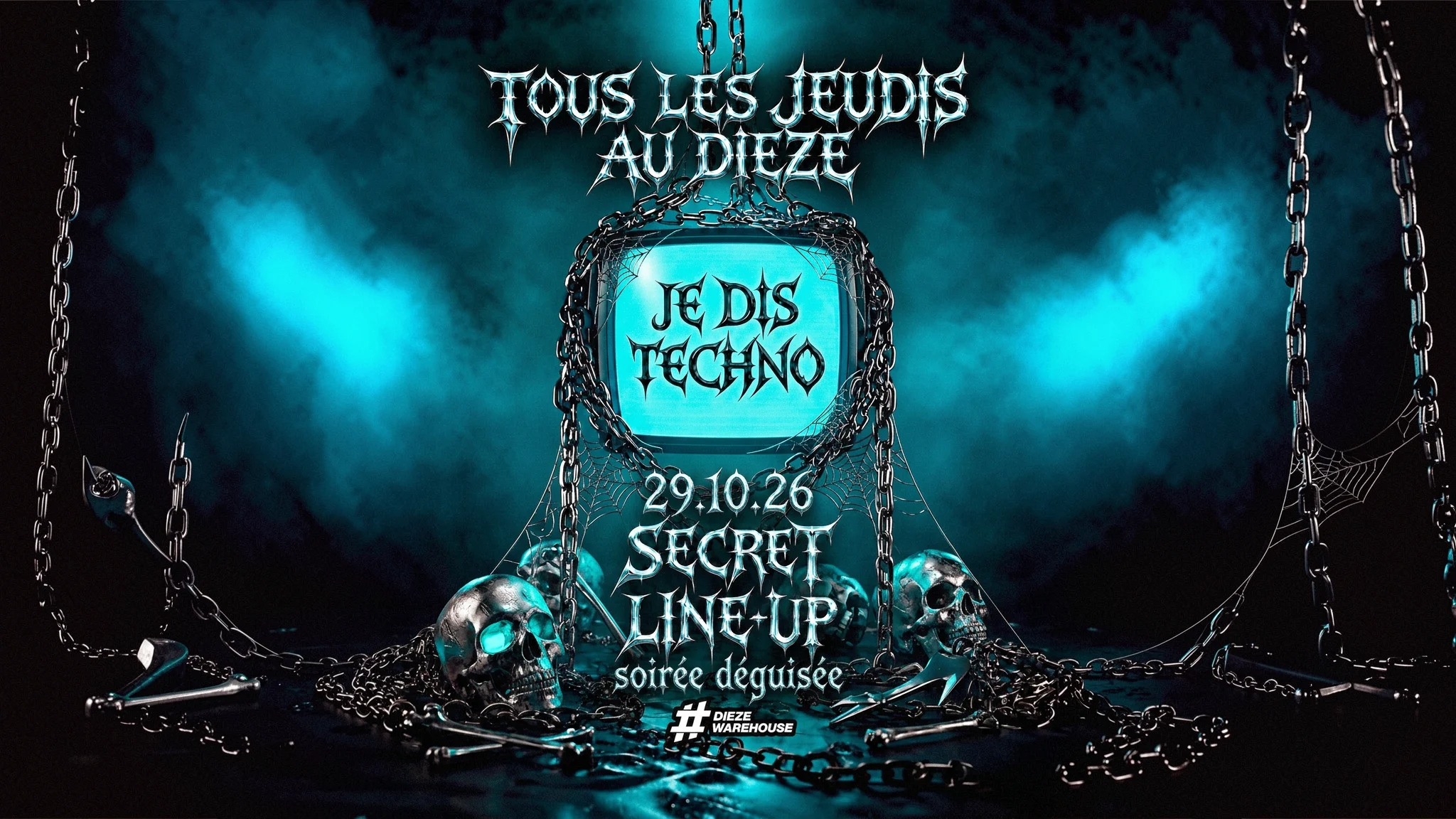 Je Dis Techno (Halloween Déguisé)