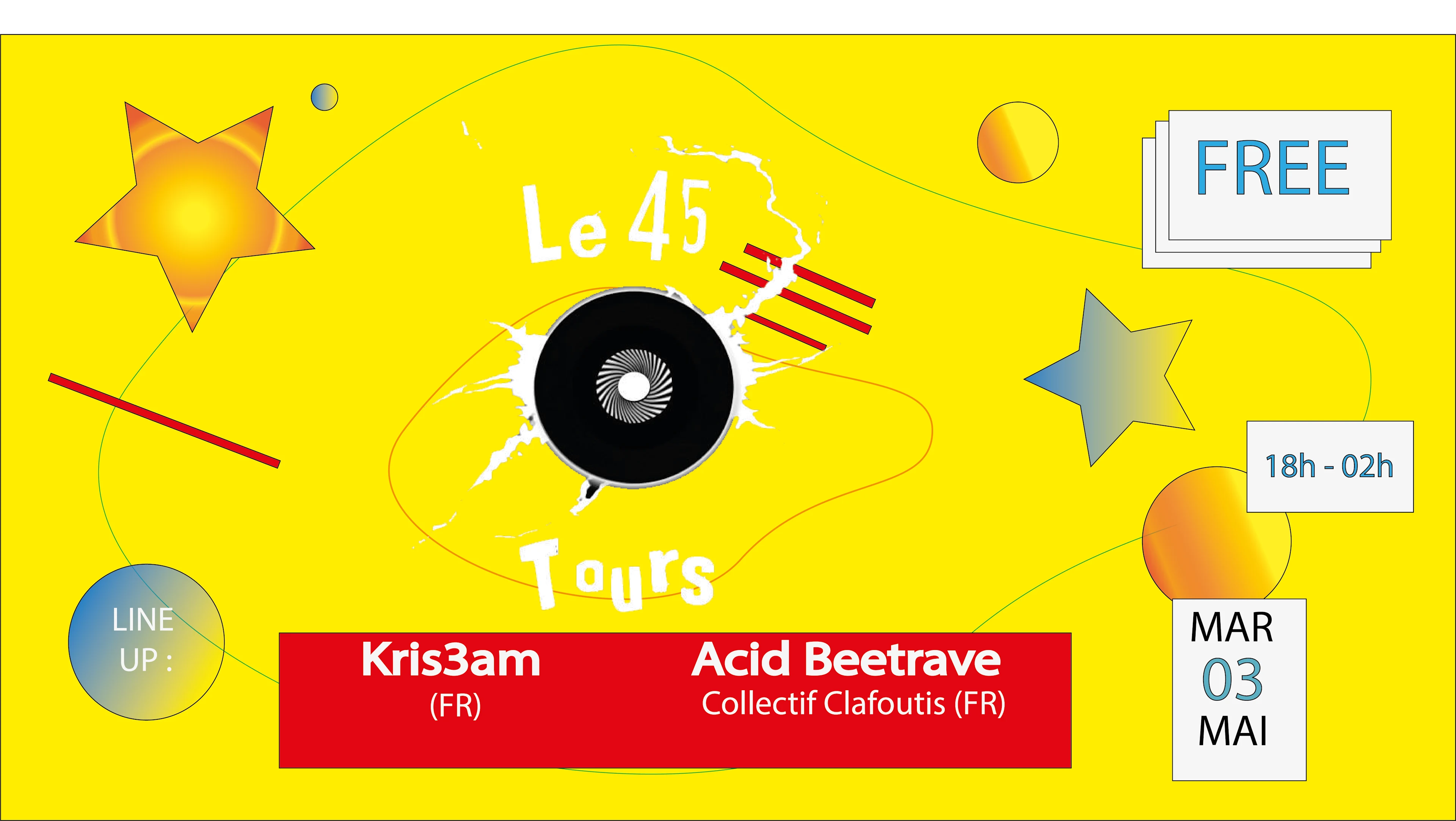 Tuesday Night Techno W/ Acid Beetrave & Kris3am
