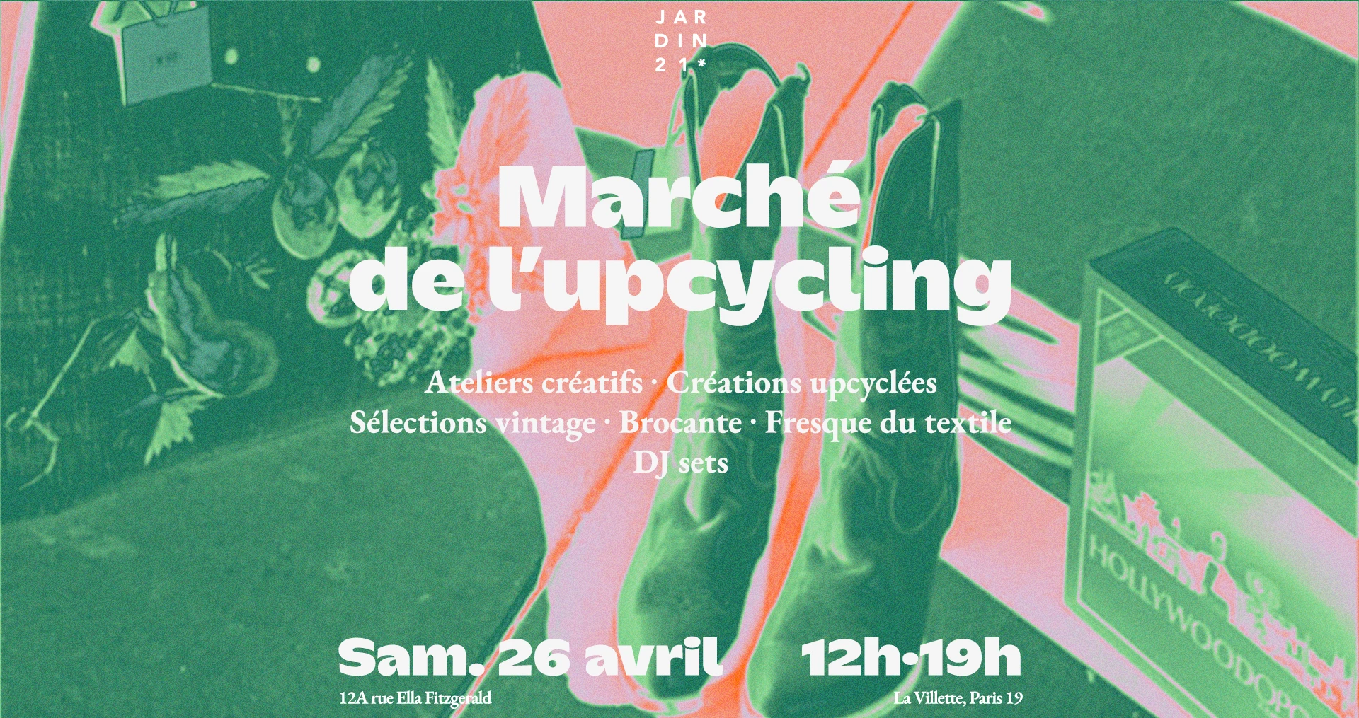 Marché De L'upcycling Au Jardin21