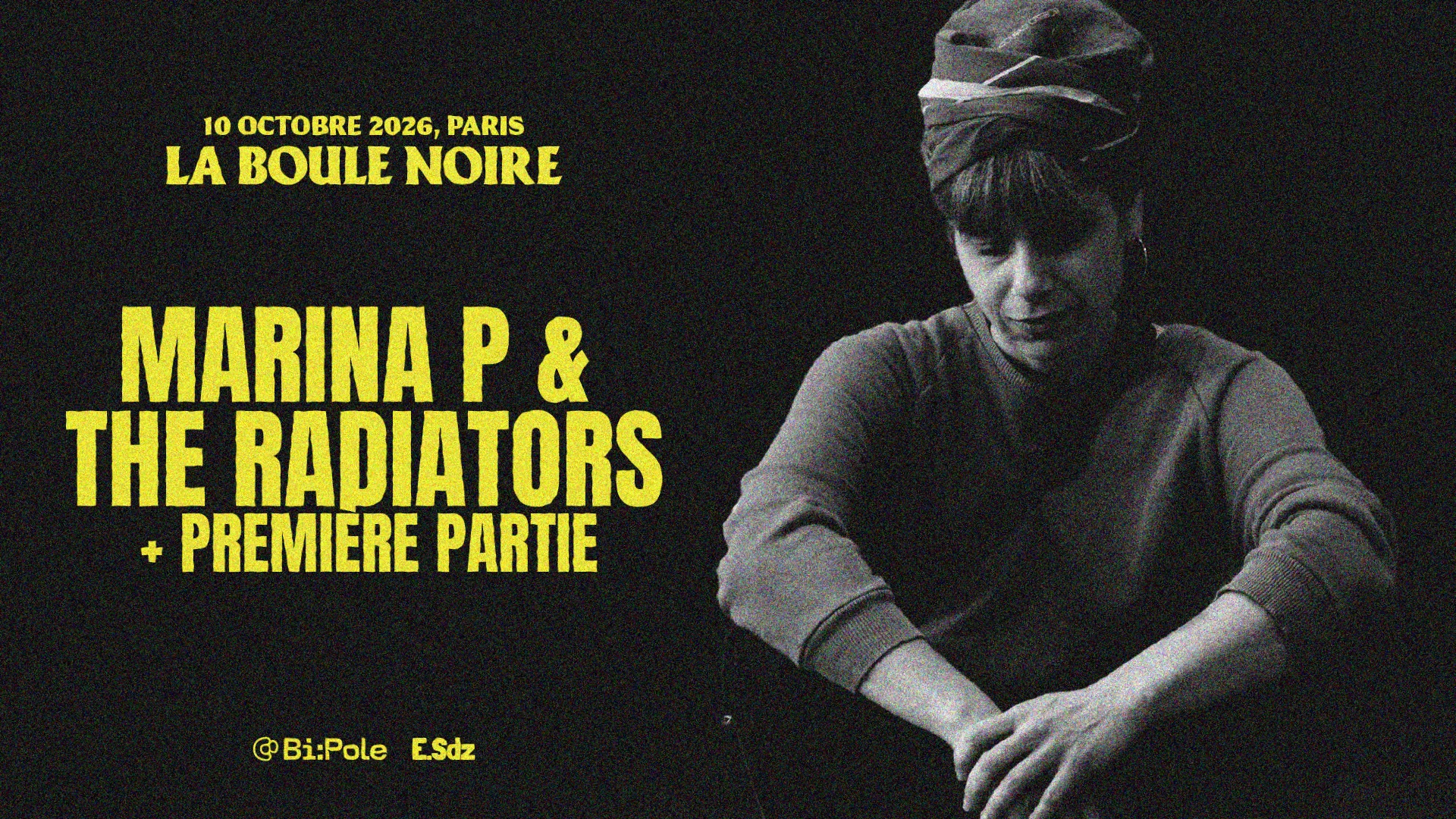Marina P & The Radiators + 1ère Partie @ La Boule Noire