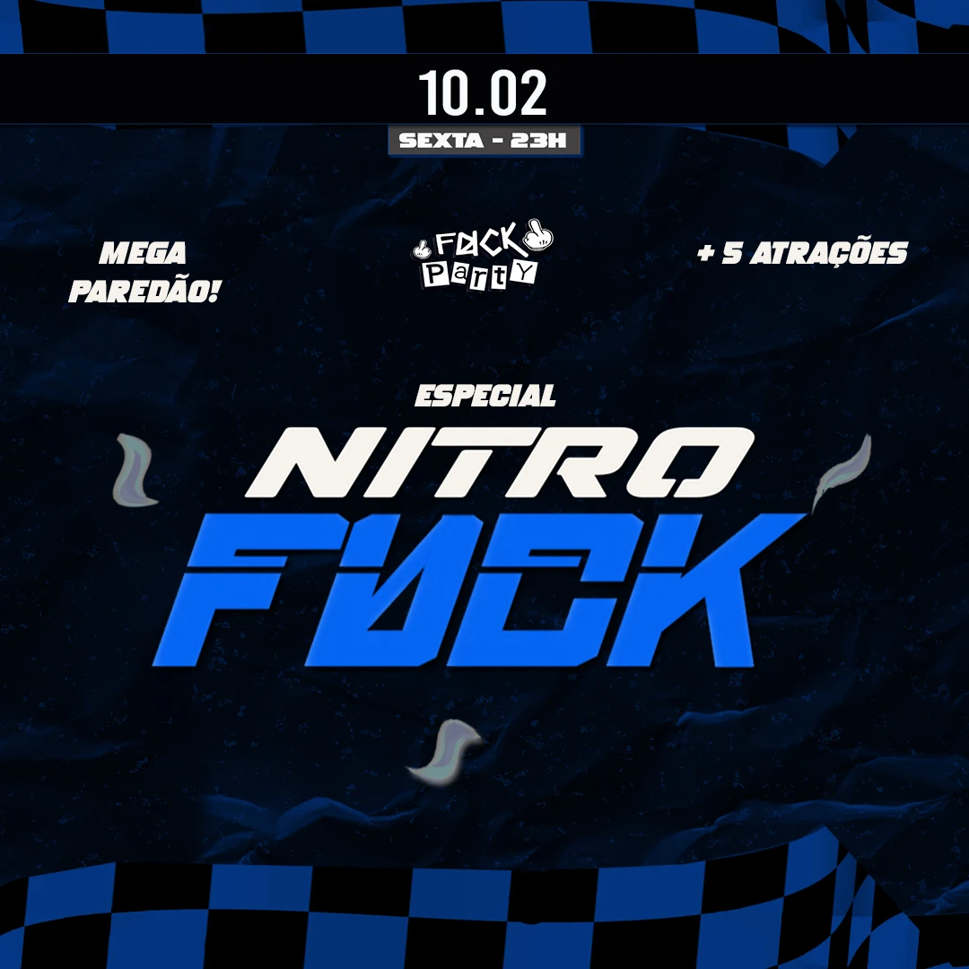 Especial Nitro Fuck // @Caveclubsantos - Com Paredão