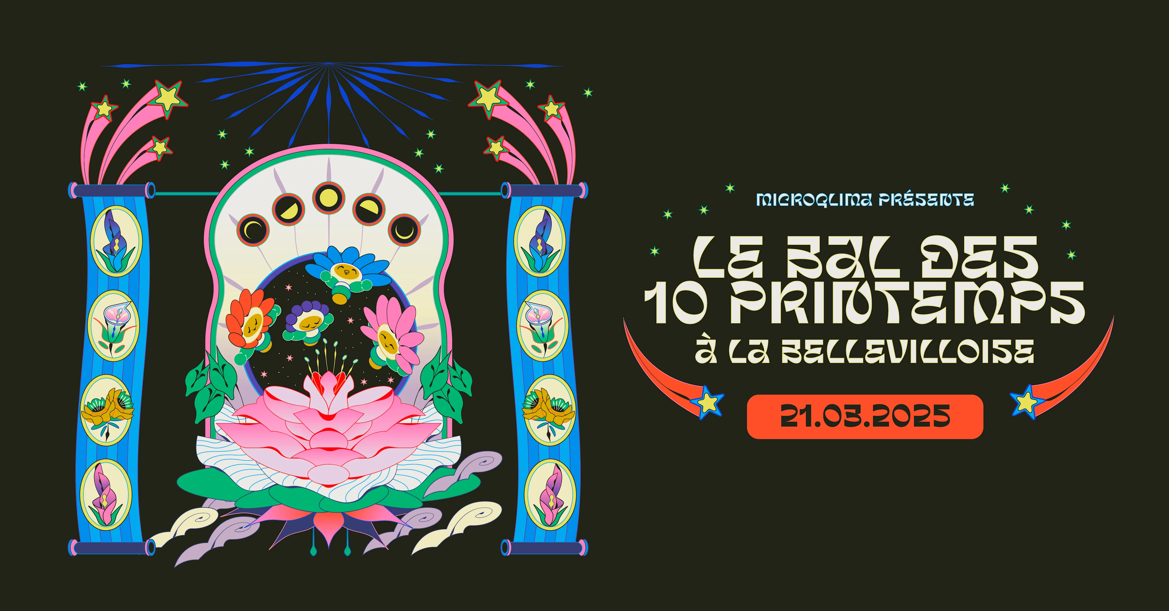 Microqlima Présente : Le Bal Des 10 Printemps