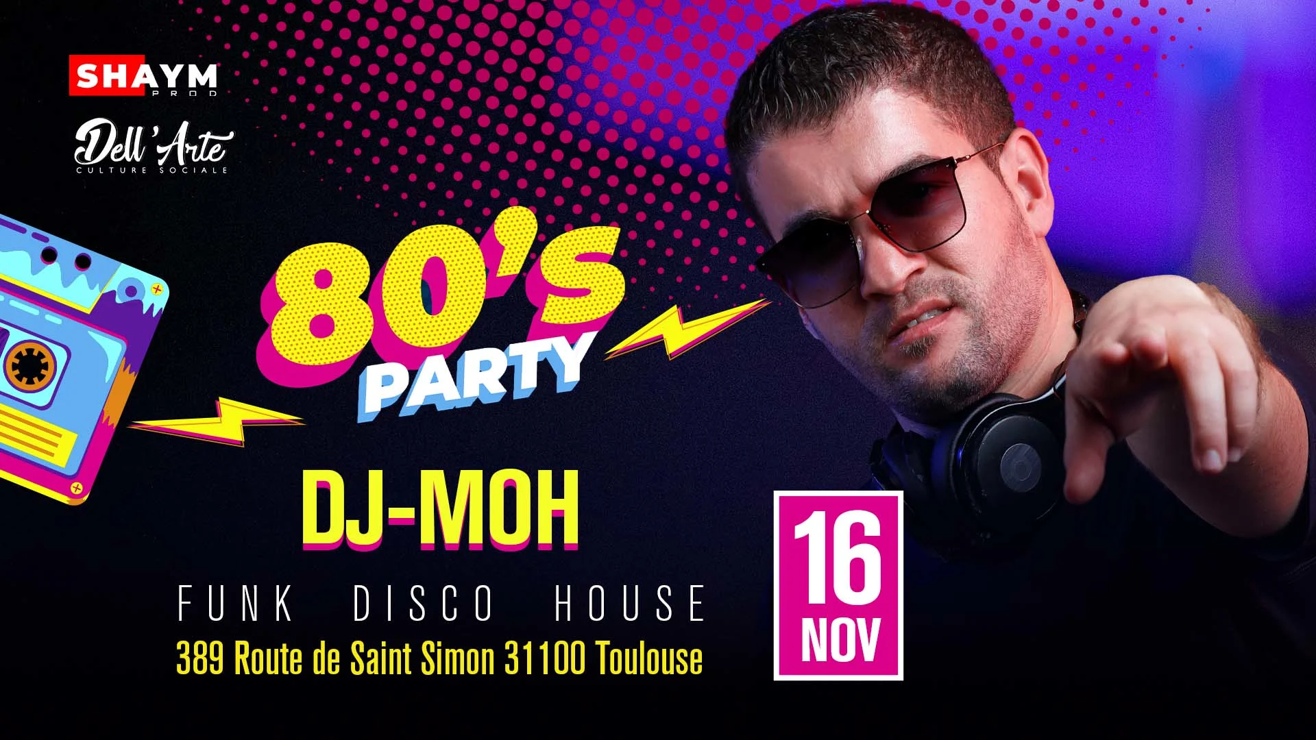 Soirée Année 80s Party