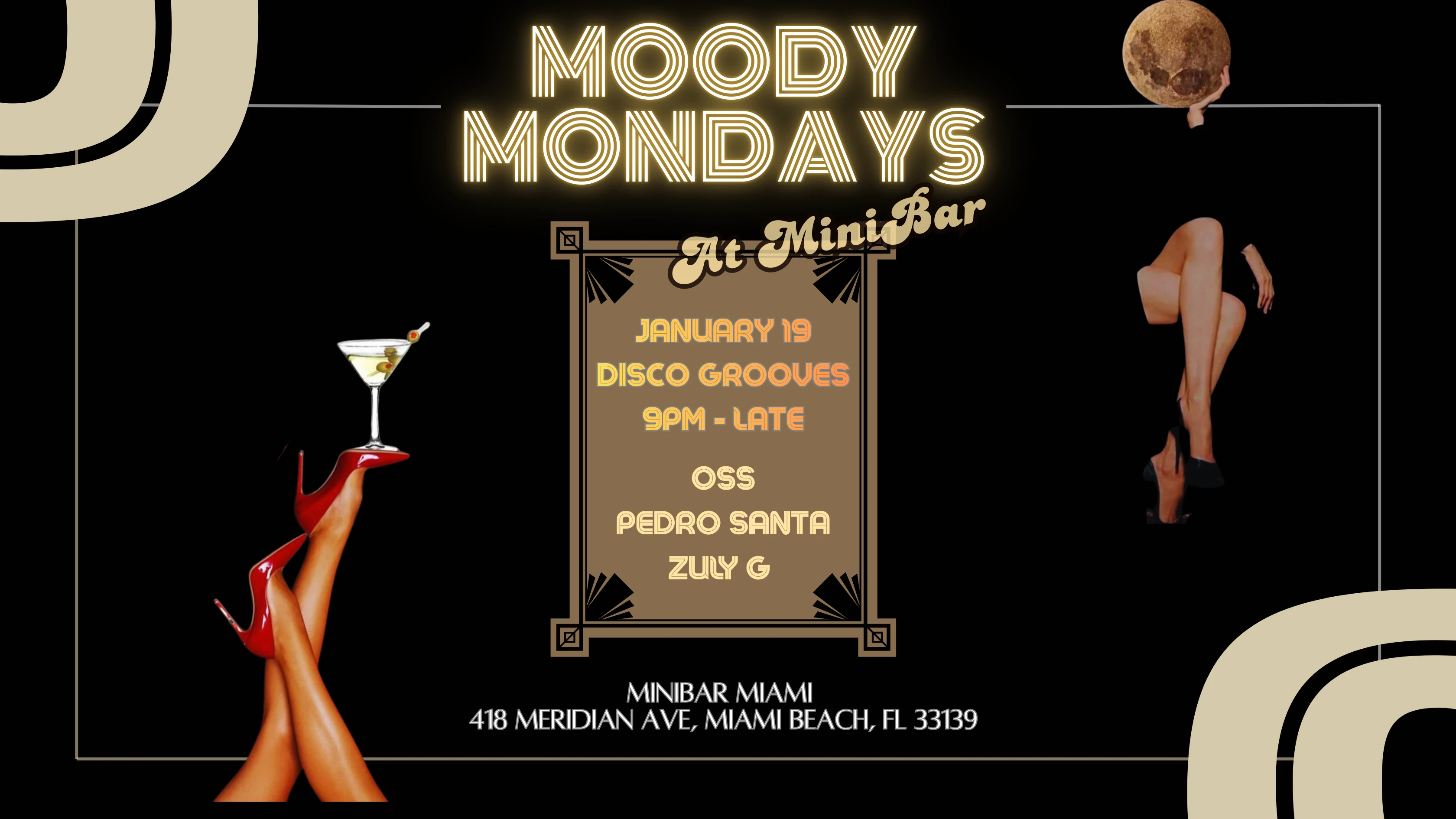 Moody Mondays At Minibar Miami Beach