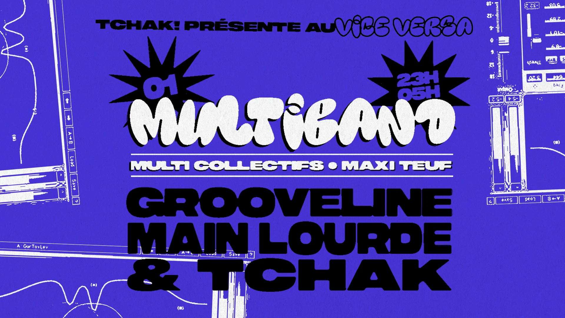 Multiband By Tchak W/ Grooveline & Main Lourde