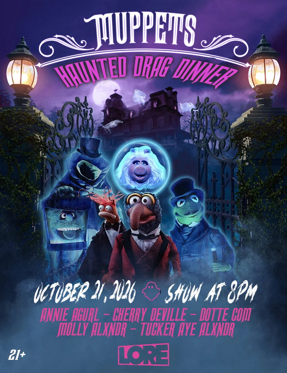 Muppets Haunted Drag Dinner