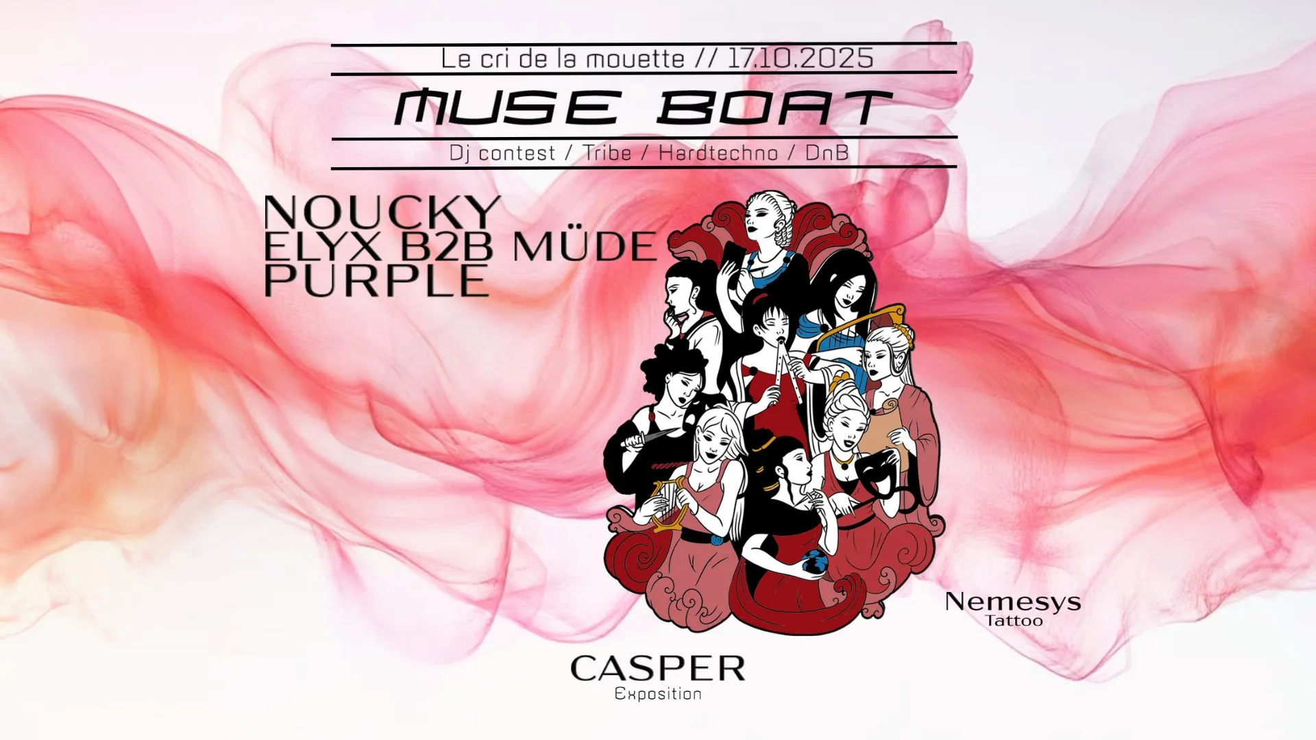 Muse Boat - Muse Event Art & Music