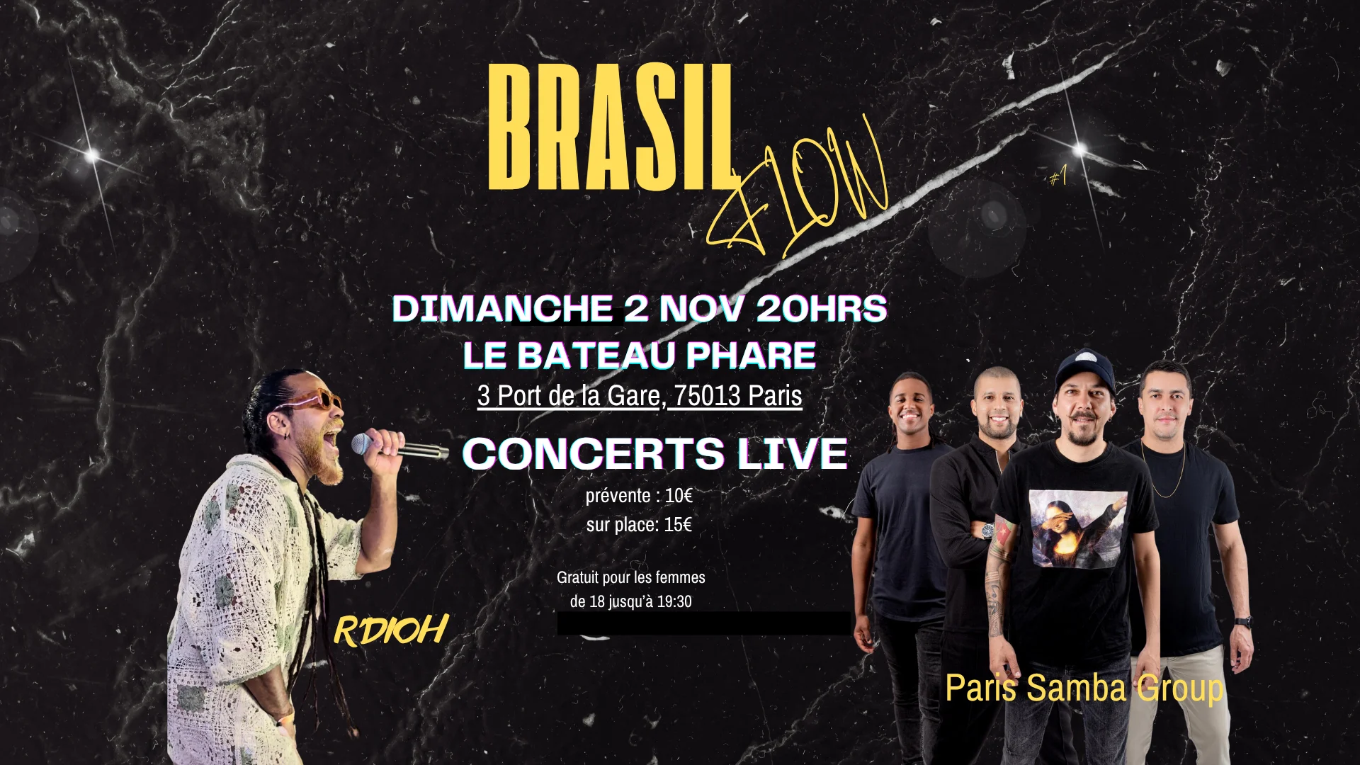 Brasil Flow R'dioh & Paris Samba Group