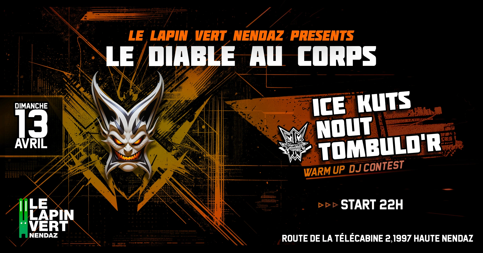 Le Diable Au Corps @ Lapin Vert - Nendaz