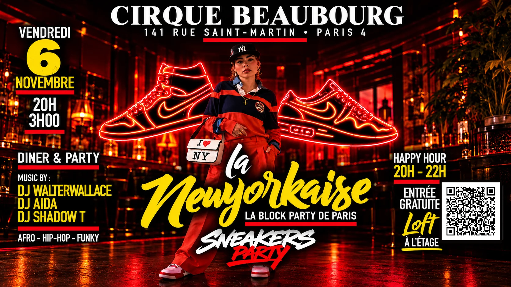 La Newyorkaise-Sneakers Party