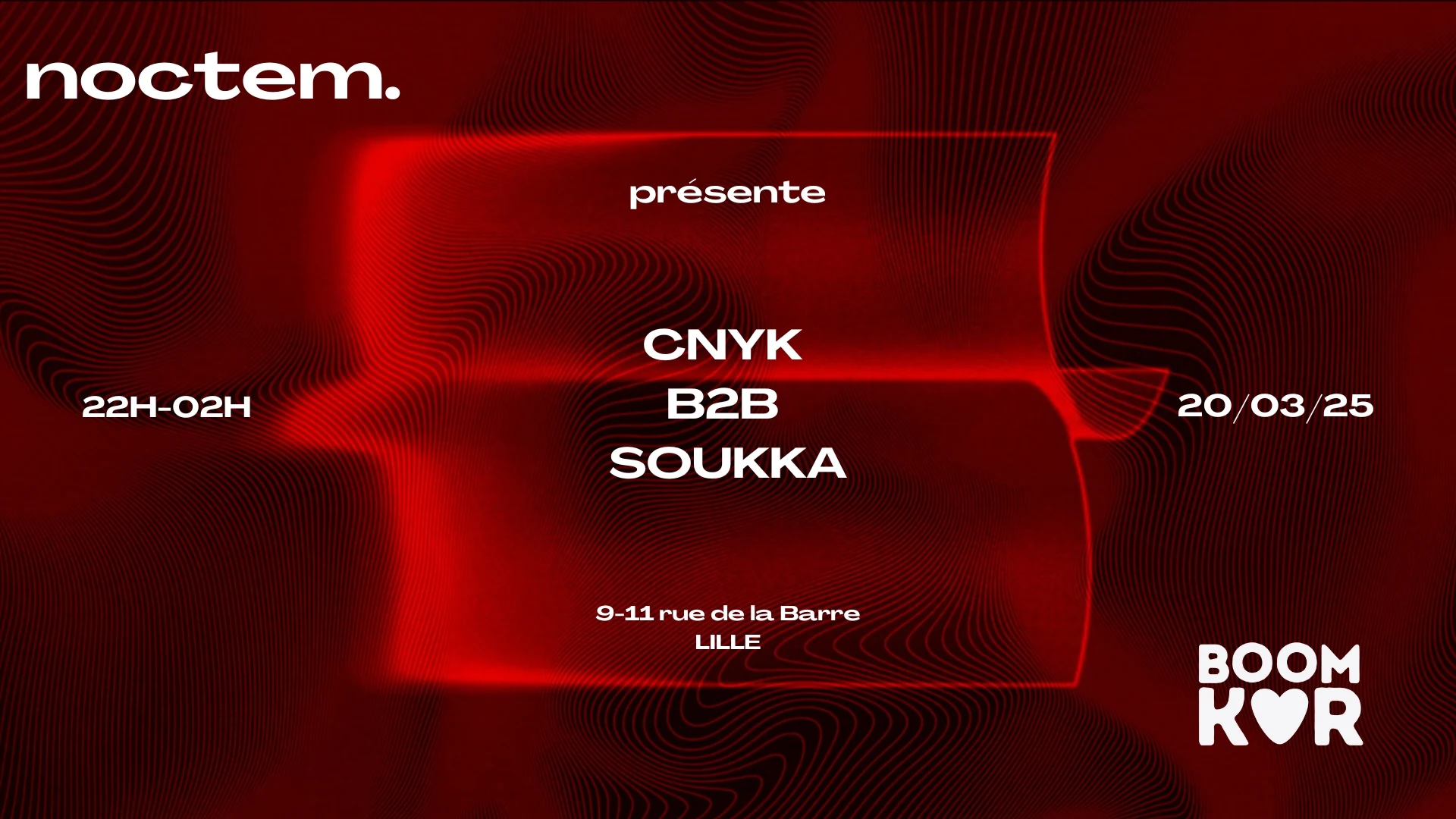 Noctem Chez Boomkeur.