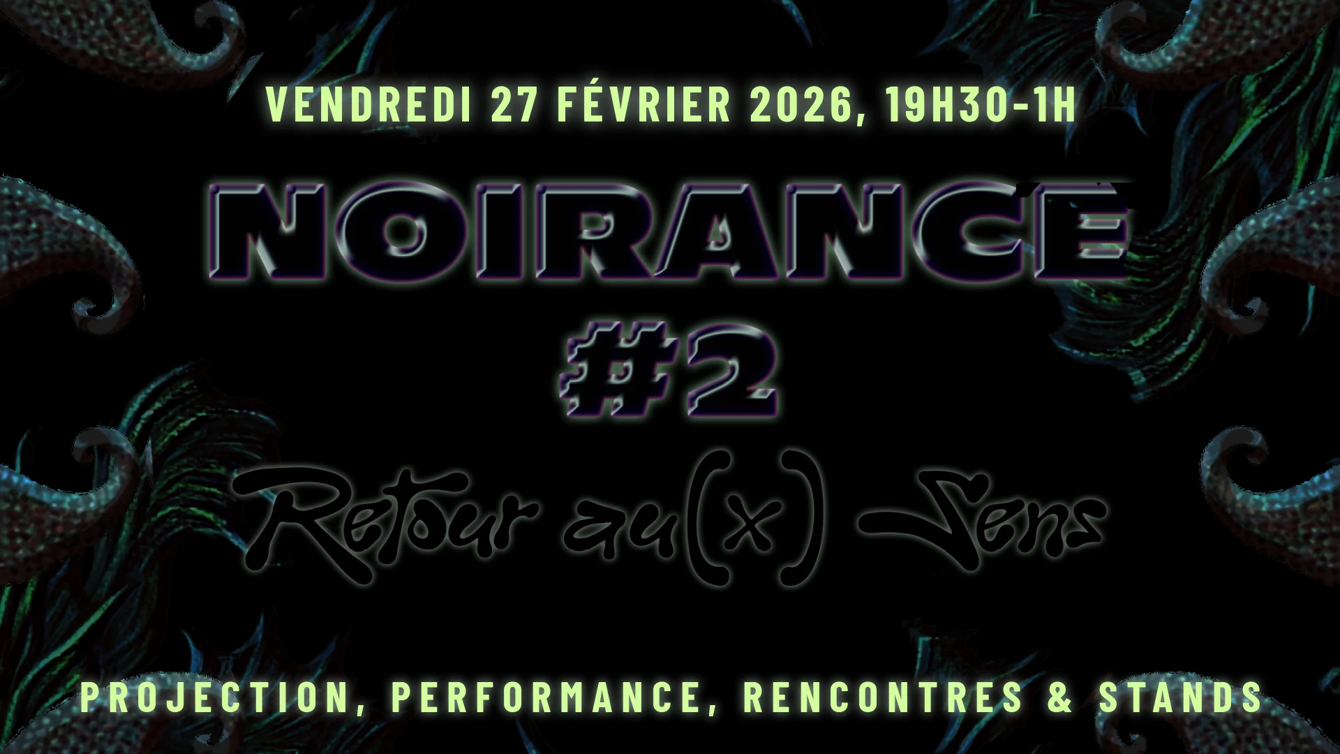 Noirance : Retour Au(X) Sens