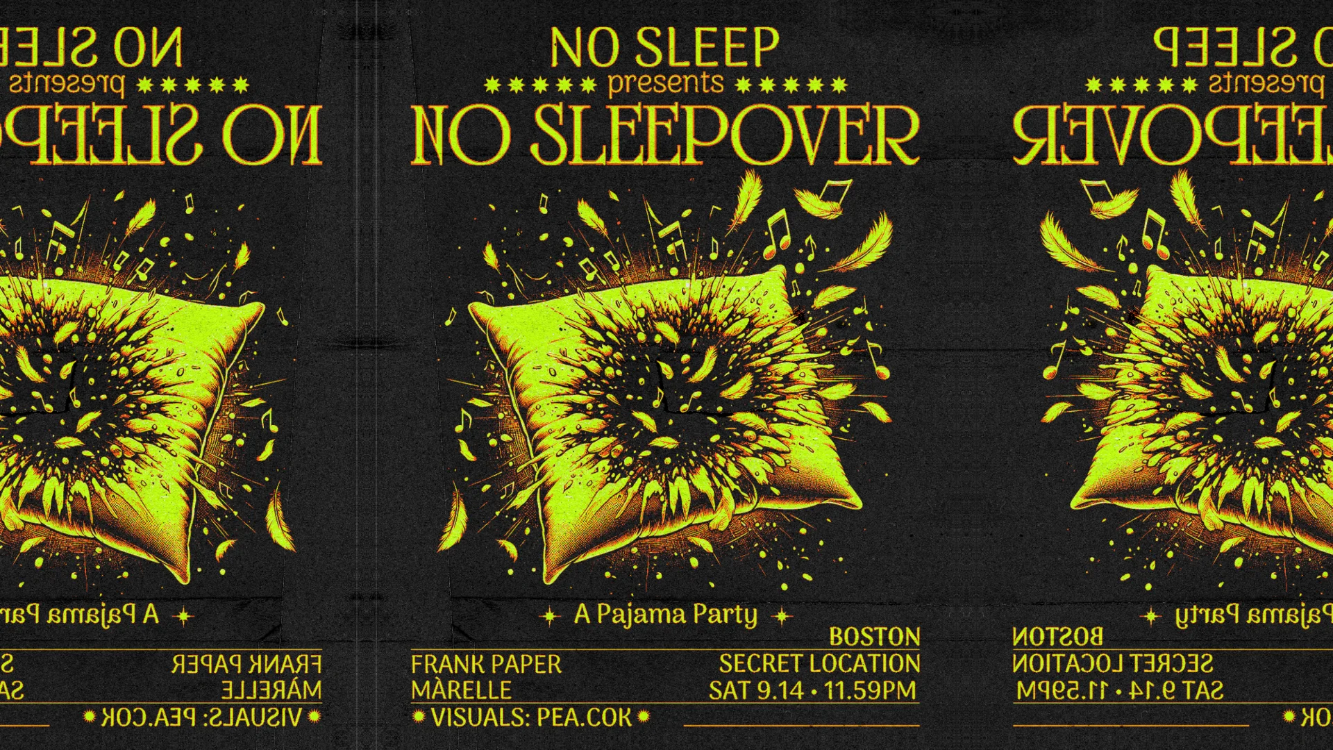 No Sleepover W/ Frank Paper & Màrelle (Pajama Party)