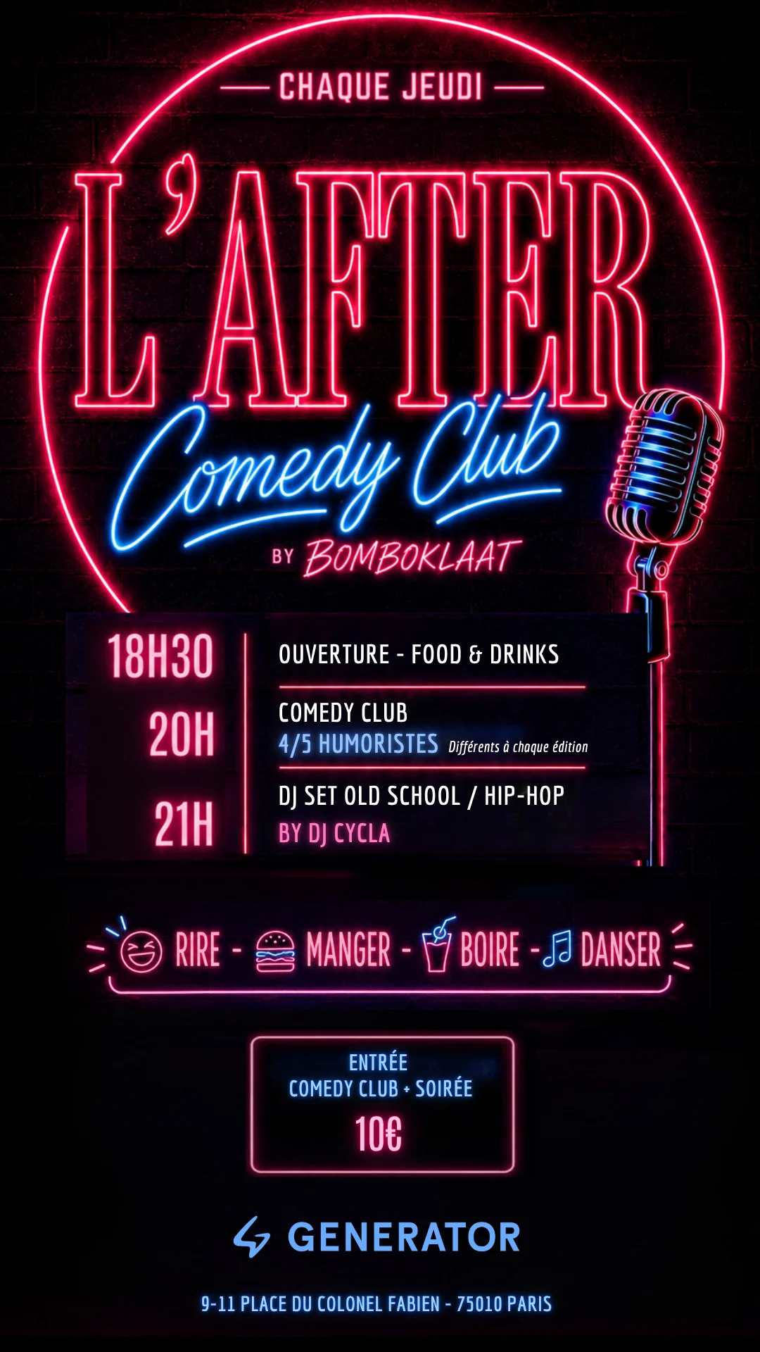 🎤 L'after Comedy Club #5