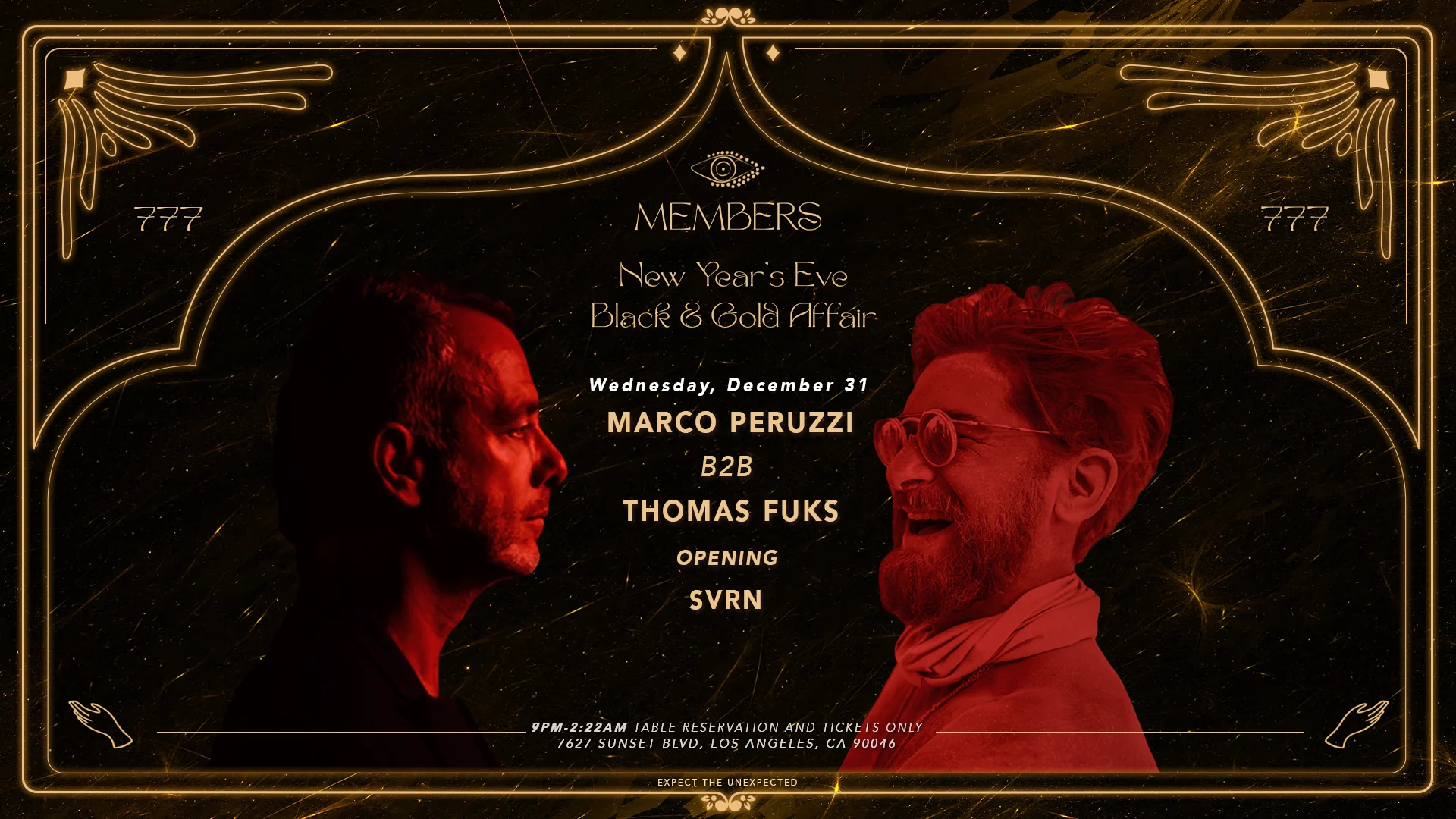 Nye — The Black & Gold Affair Ft. Marco B2b Thomas