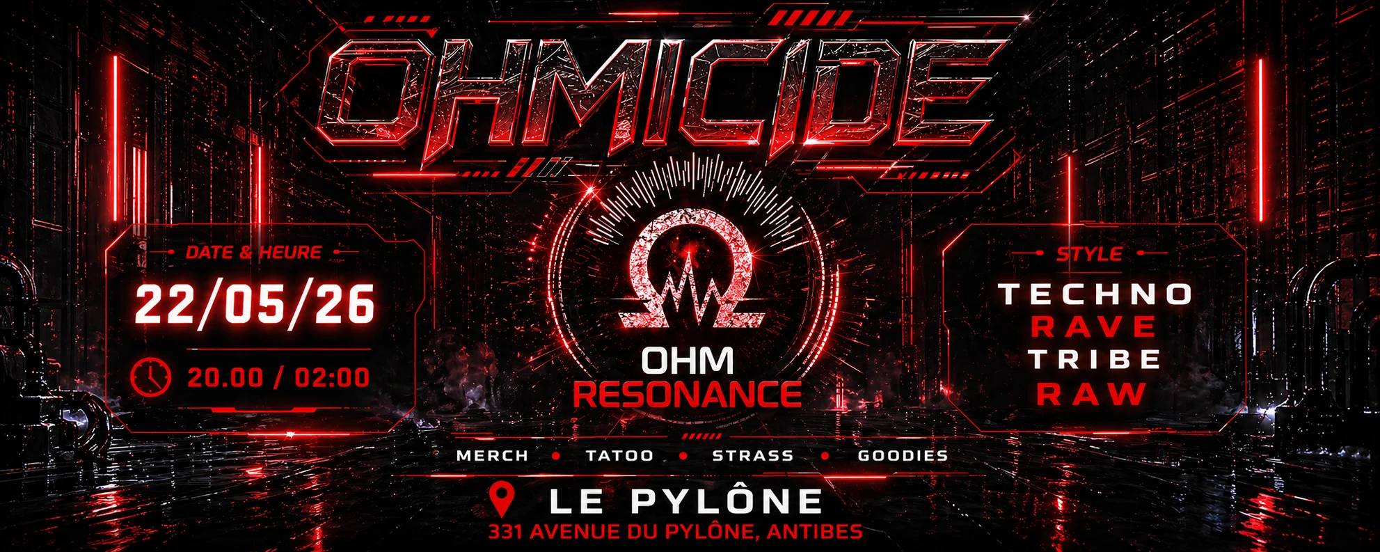 Ohmicide / Le Pylône / Antibes