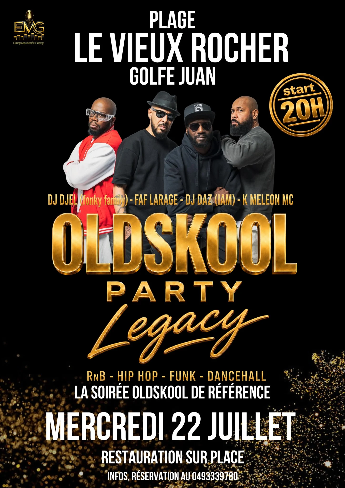 Oldskool-Plage Vieux Rocher
