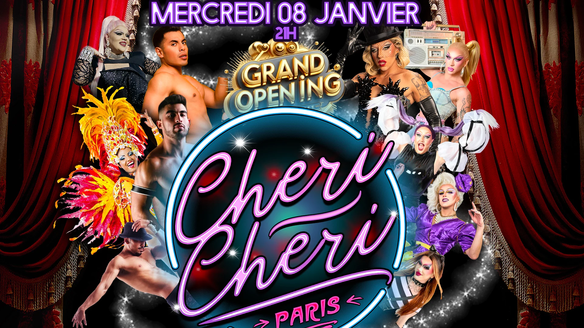Opening Chéri Chéri Mercredi 08 Janvier