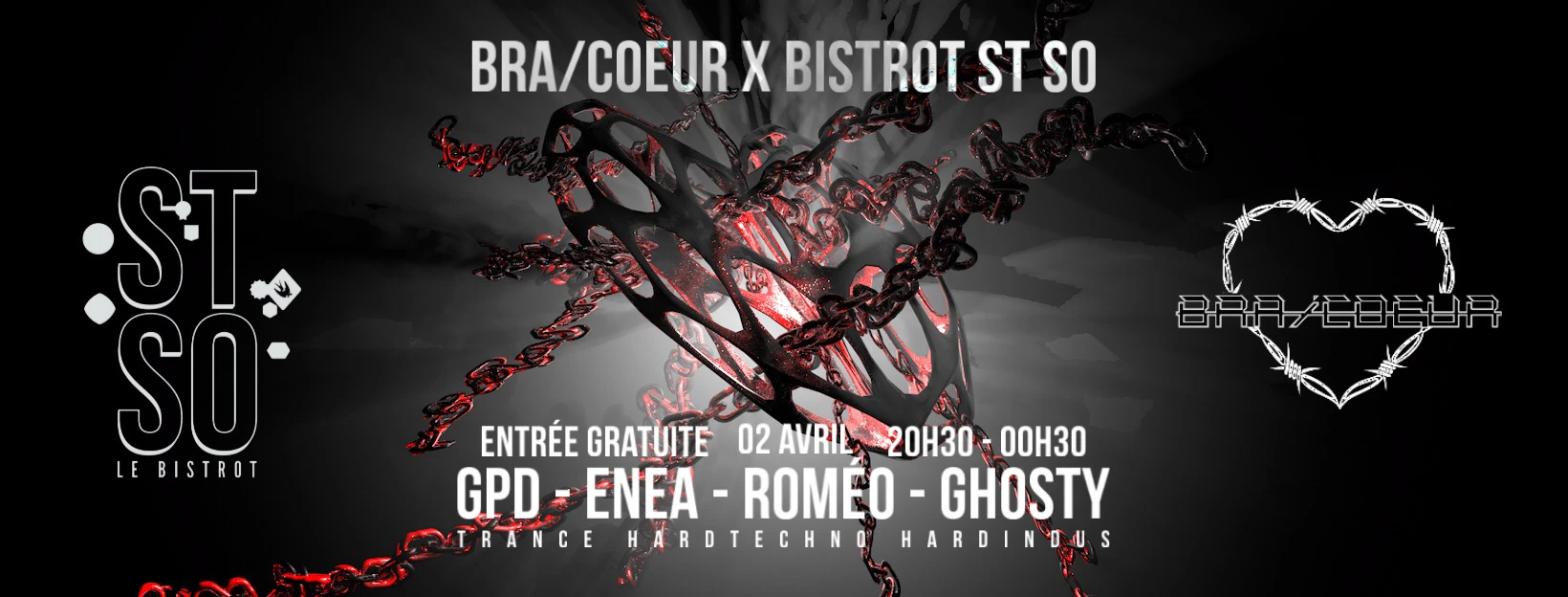 Bra/Coeur X Bistrot De St So