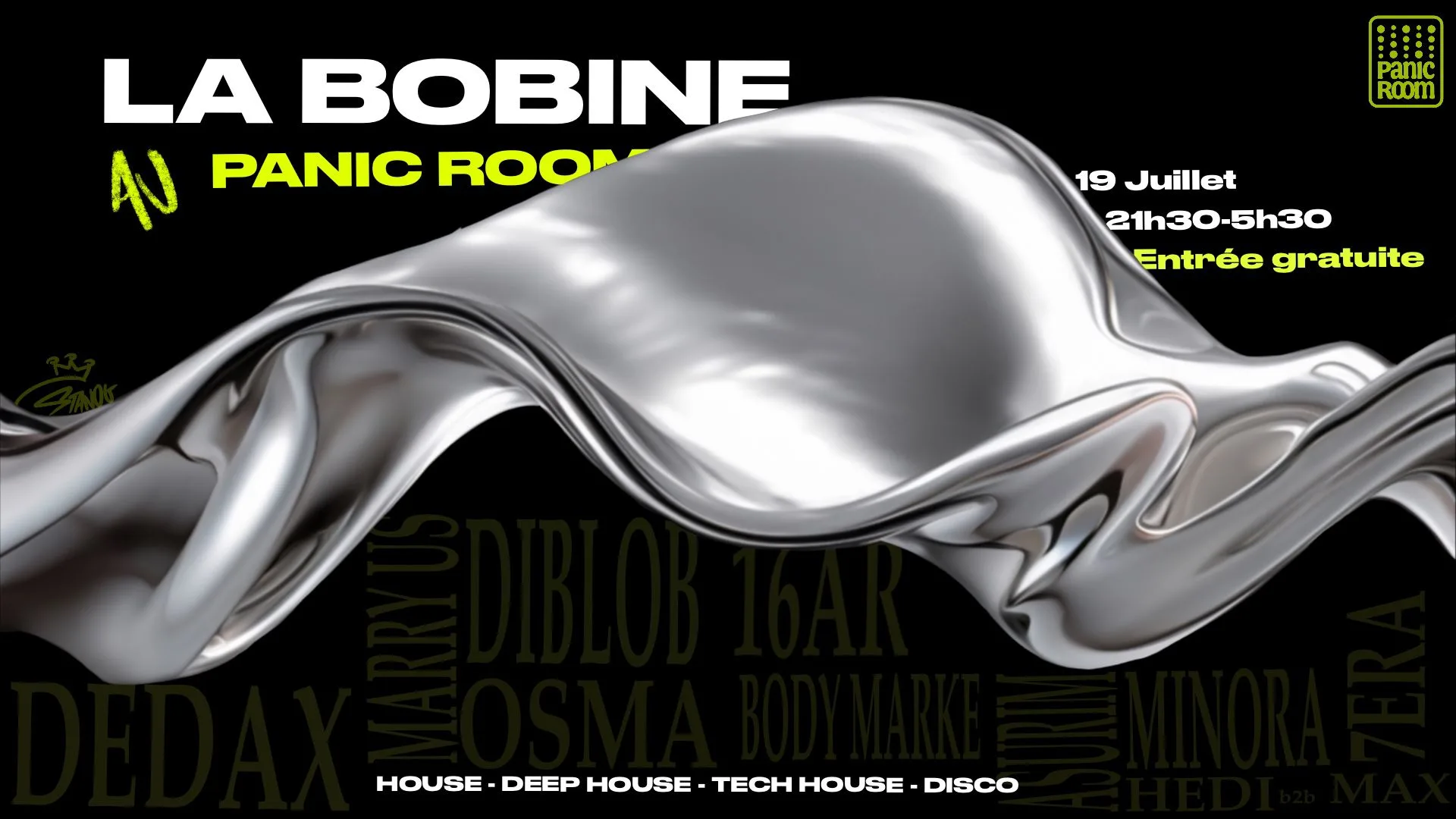 La Bobine Au Panic Room