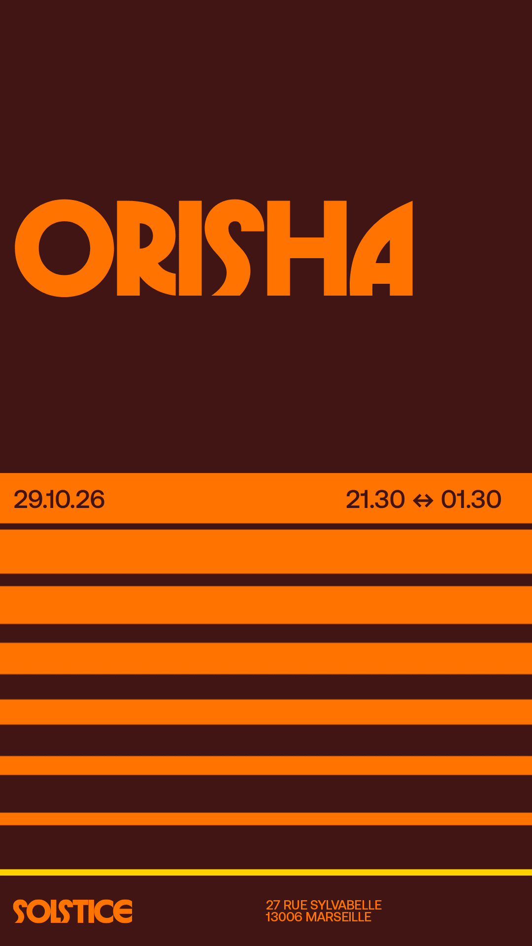 Solstice Invite Orisha