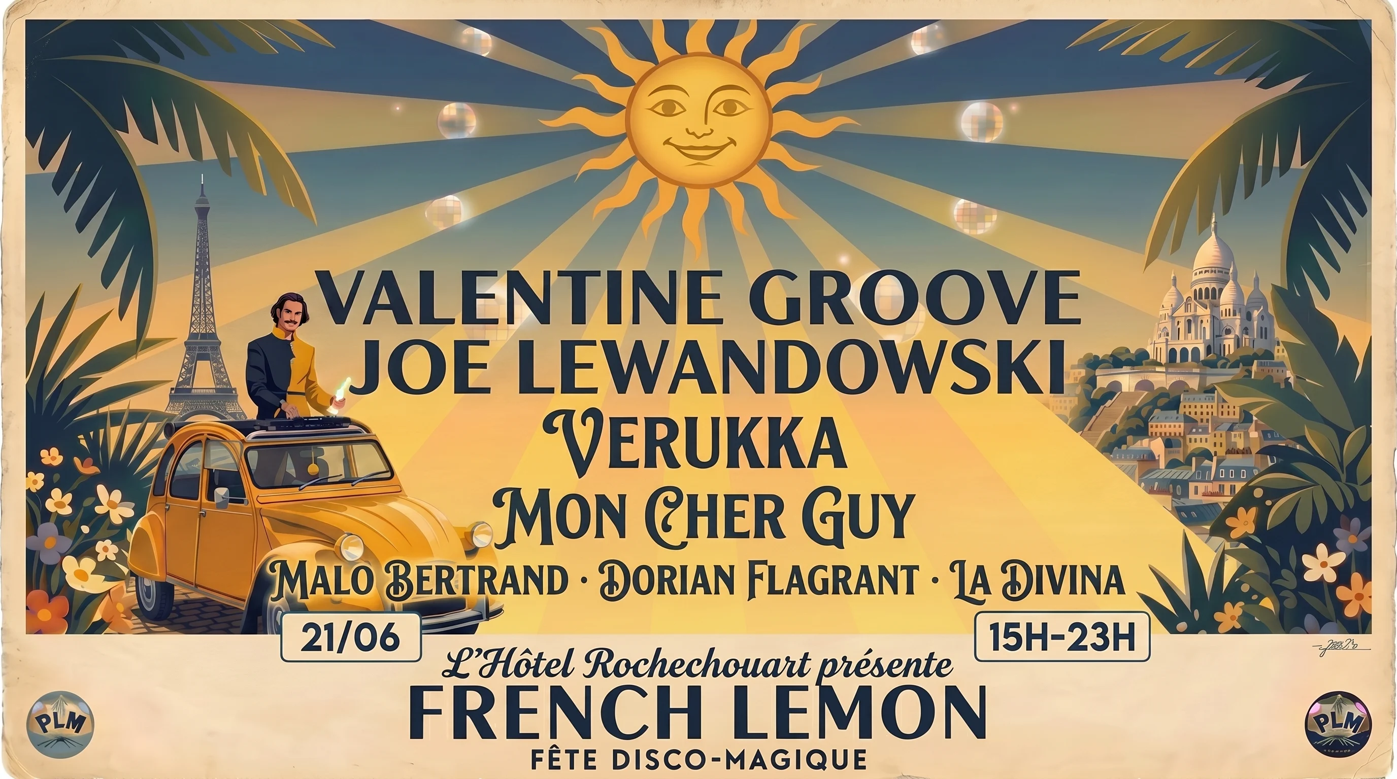 French Lemon Fête La Musique @Hôtel Rochechouart