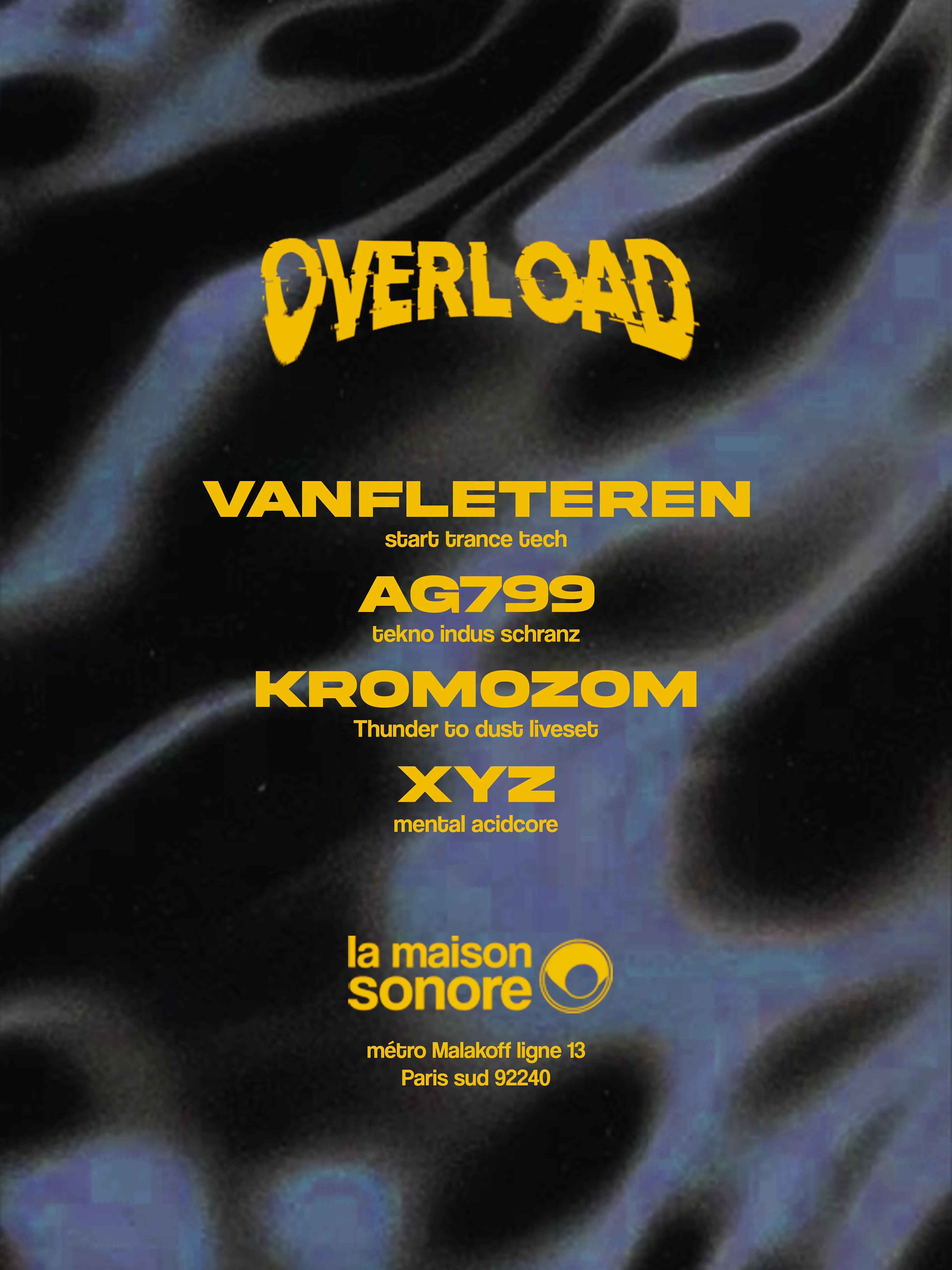Overload [First Edition] By La Maison Sonore
