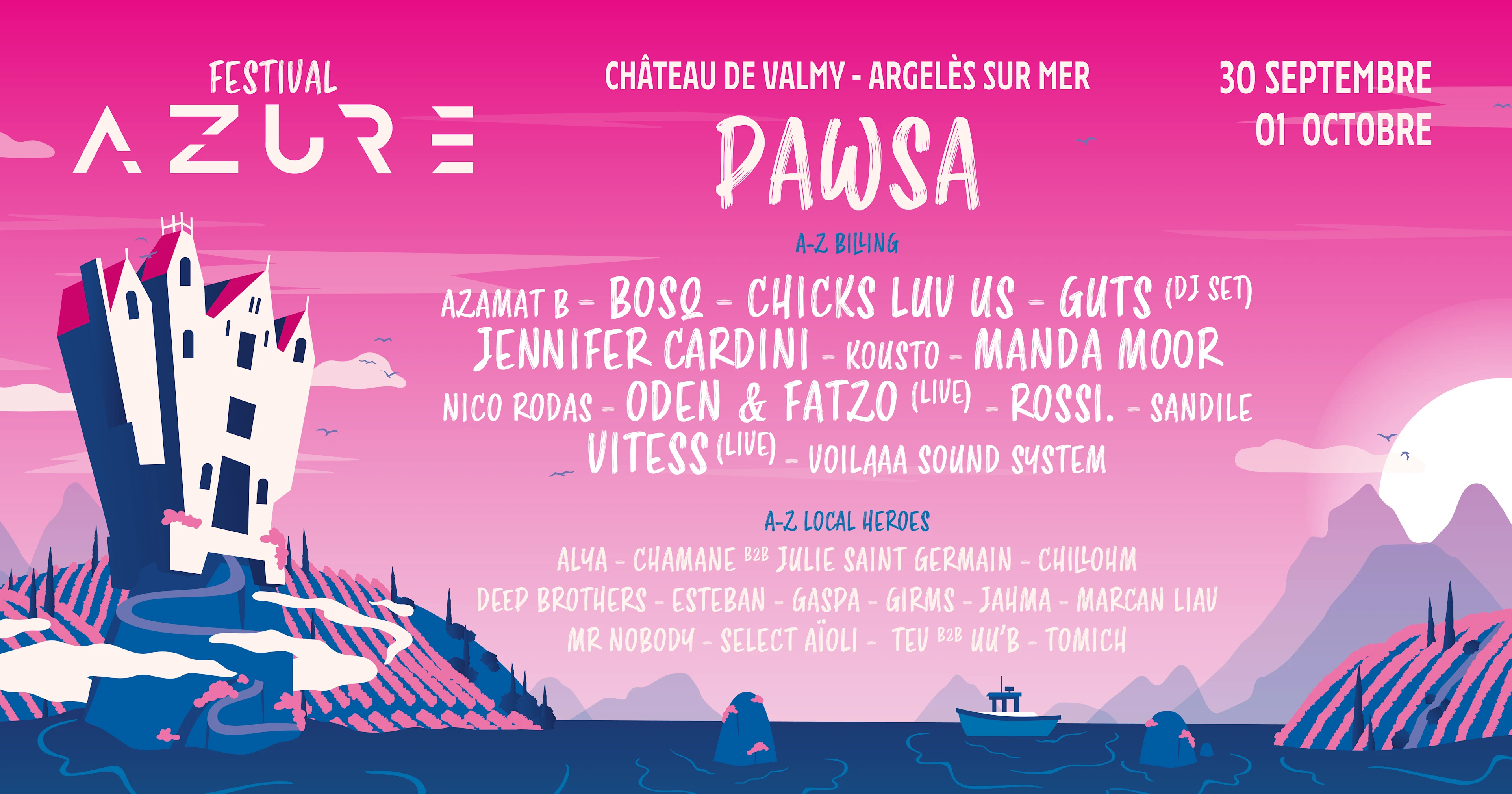 Festival Azure - Château De Valmy
