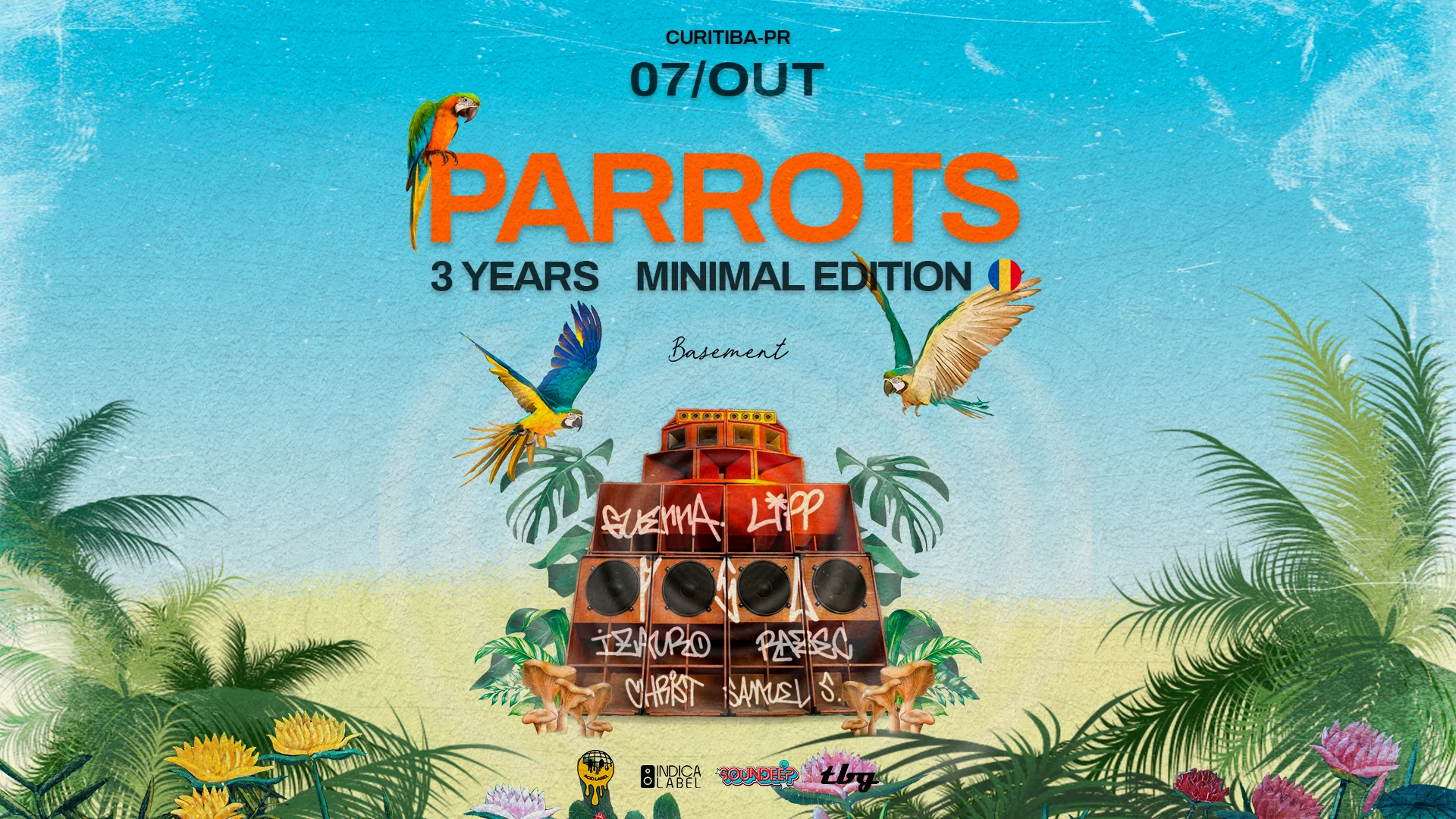 Parrots 3 Years - Minimal Edition