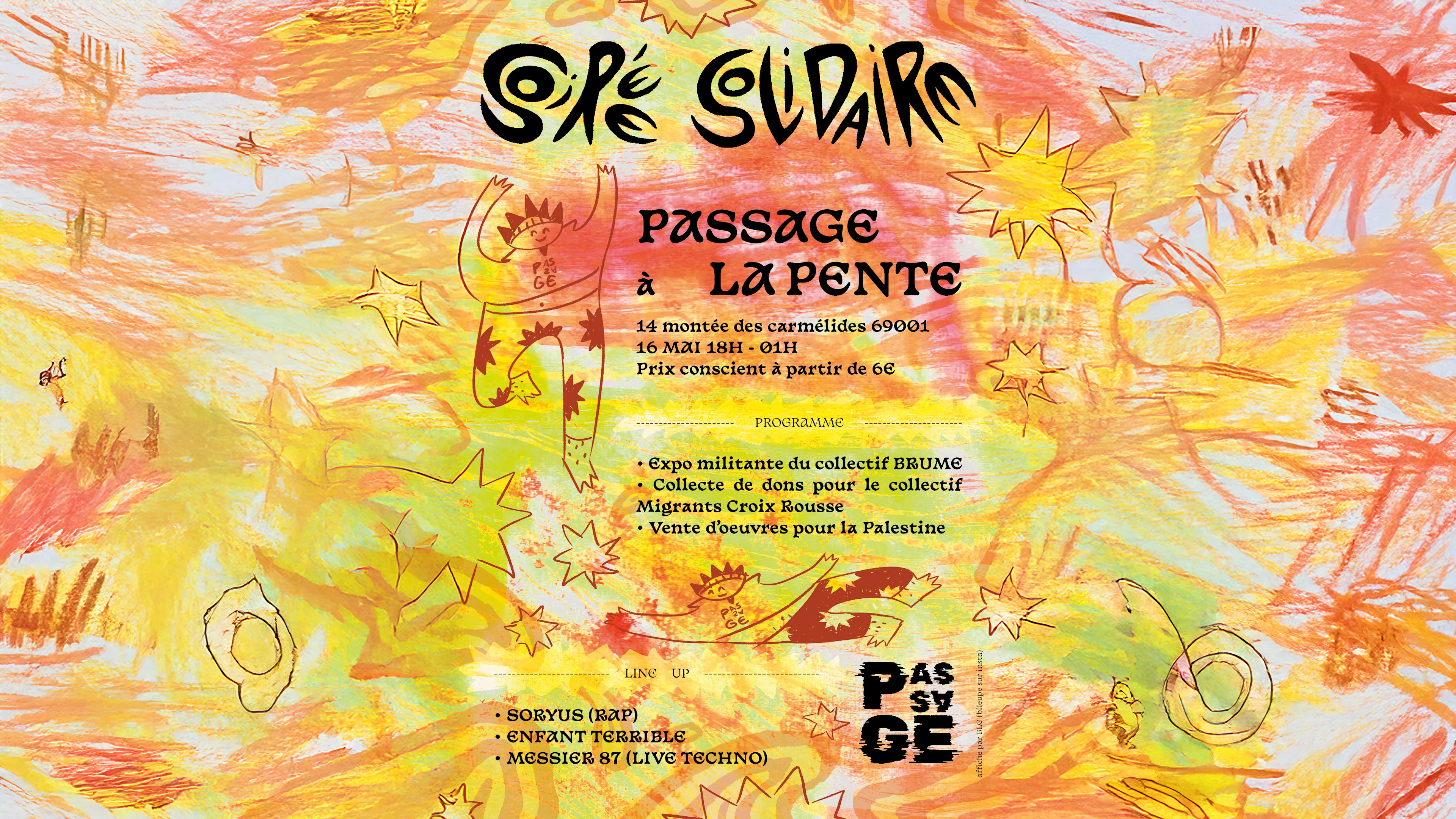 Soirée Solidaire : Passage À La Pente