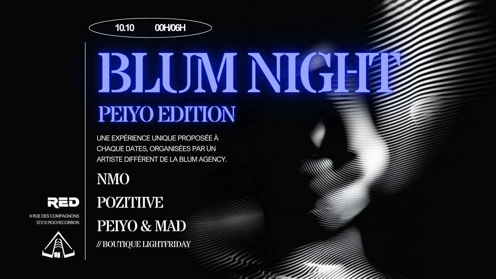 Blum Night #1 Peiyo Invite : Nmo, Mad, Pozitiive