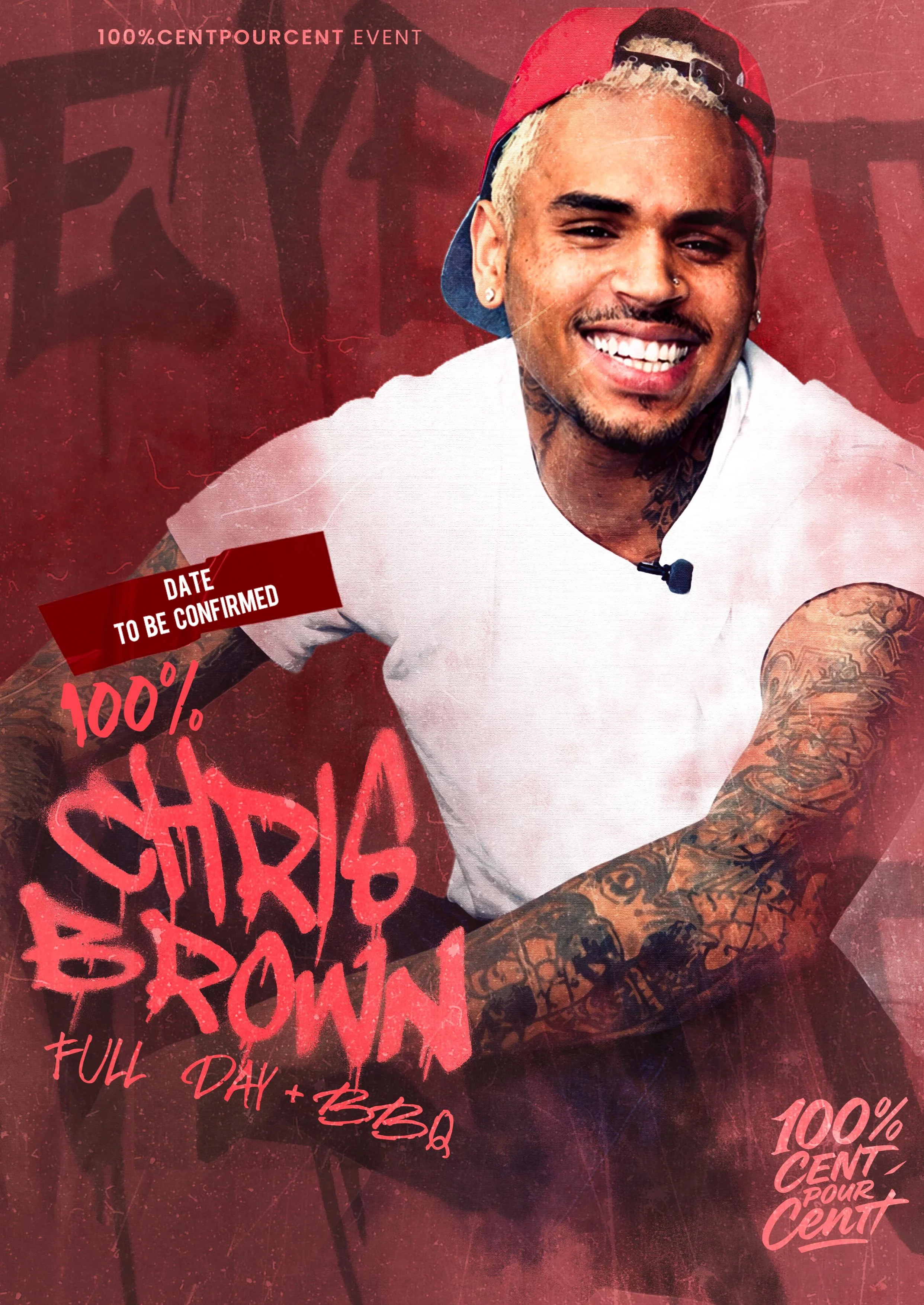 100% Chris Brown Party Full Day + Bbq (Paris)