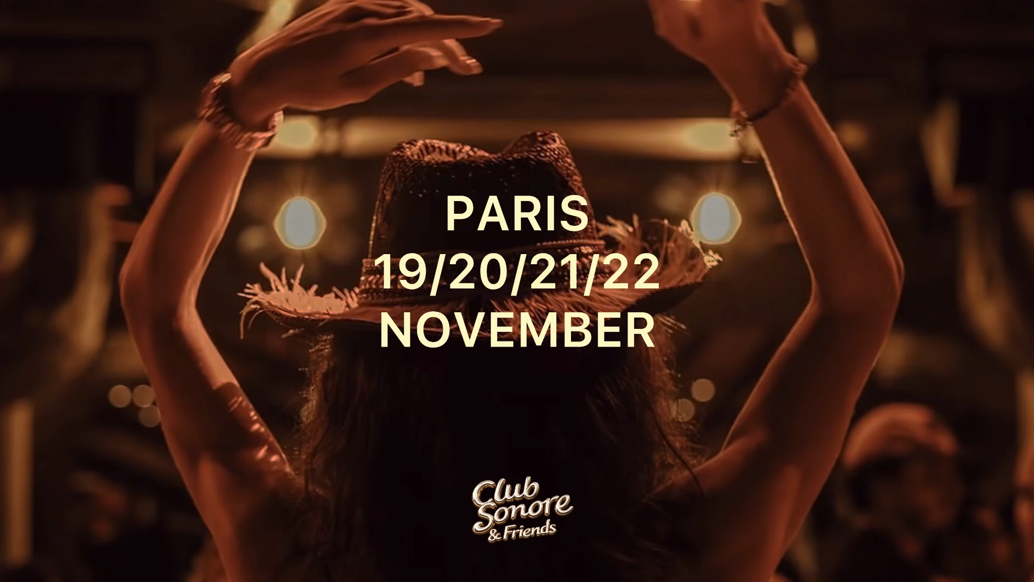 Club Sonore Paris - November Édition