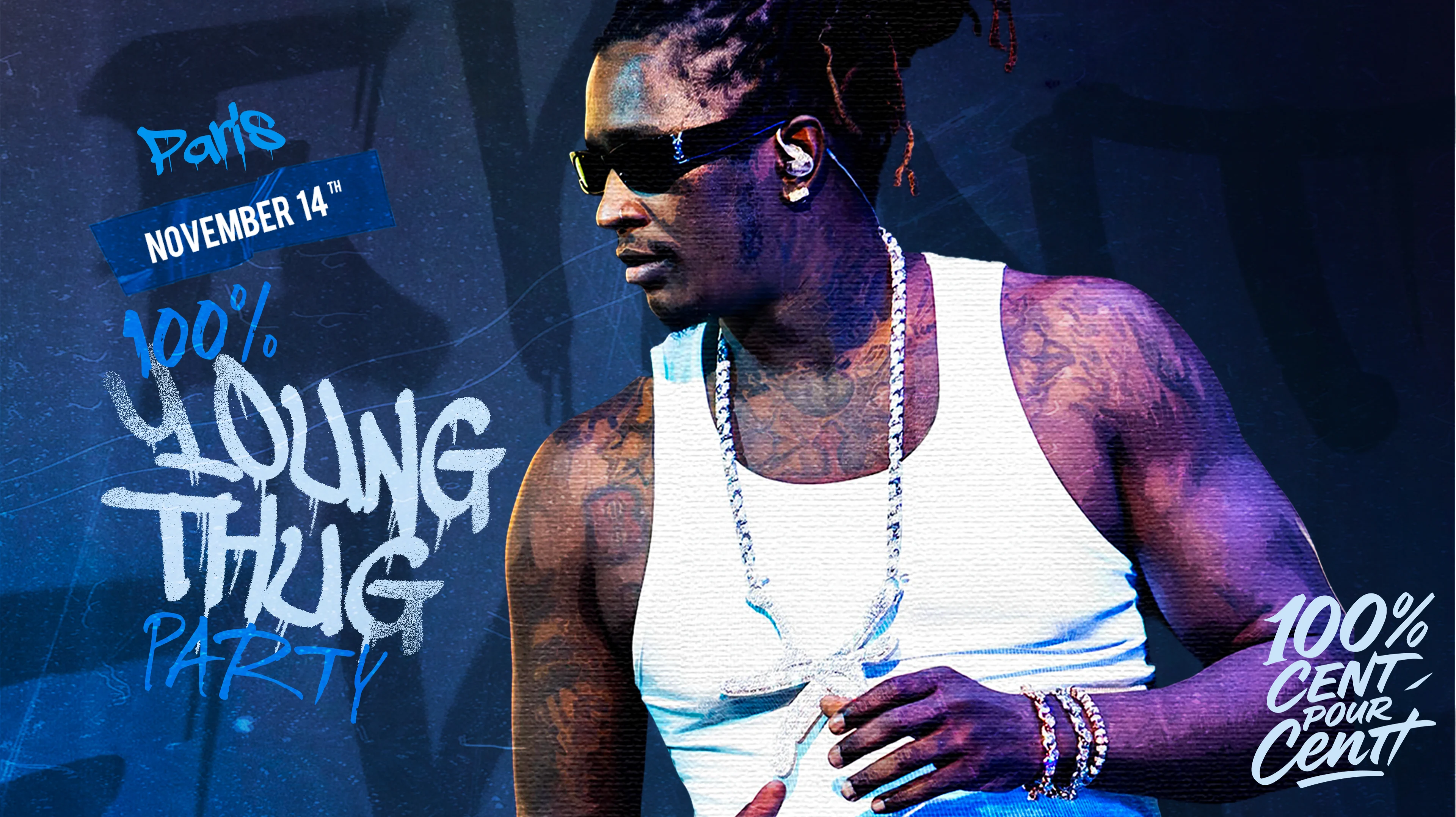 100% Young Thug Party In Paris !!