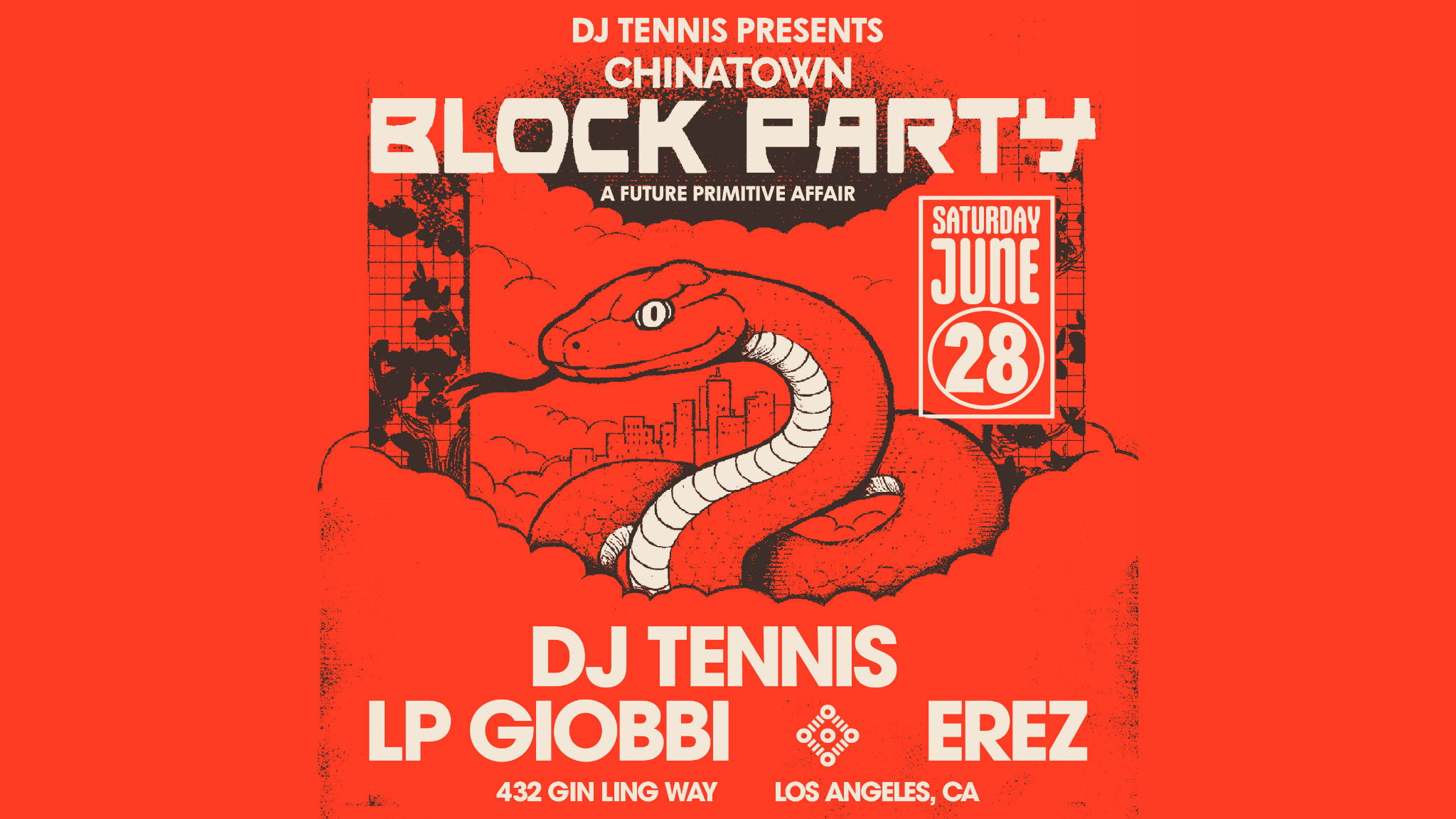 Dj Tennis Chinatown Block Party