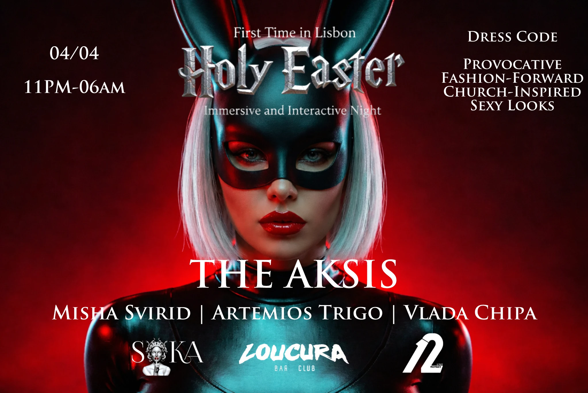 Holy Easter - Immersive And Interactive Night In Lisbon 18+