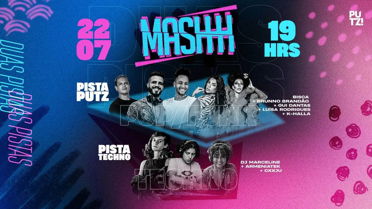 Mashh Com Pista Techno + Pista Putz