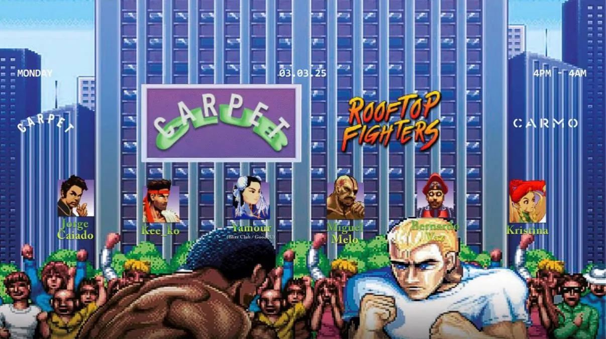 Carpet Club: 'rooftop Fighters' W/ Yamour (Carnival '25)