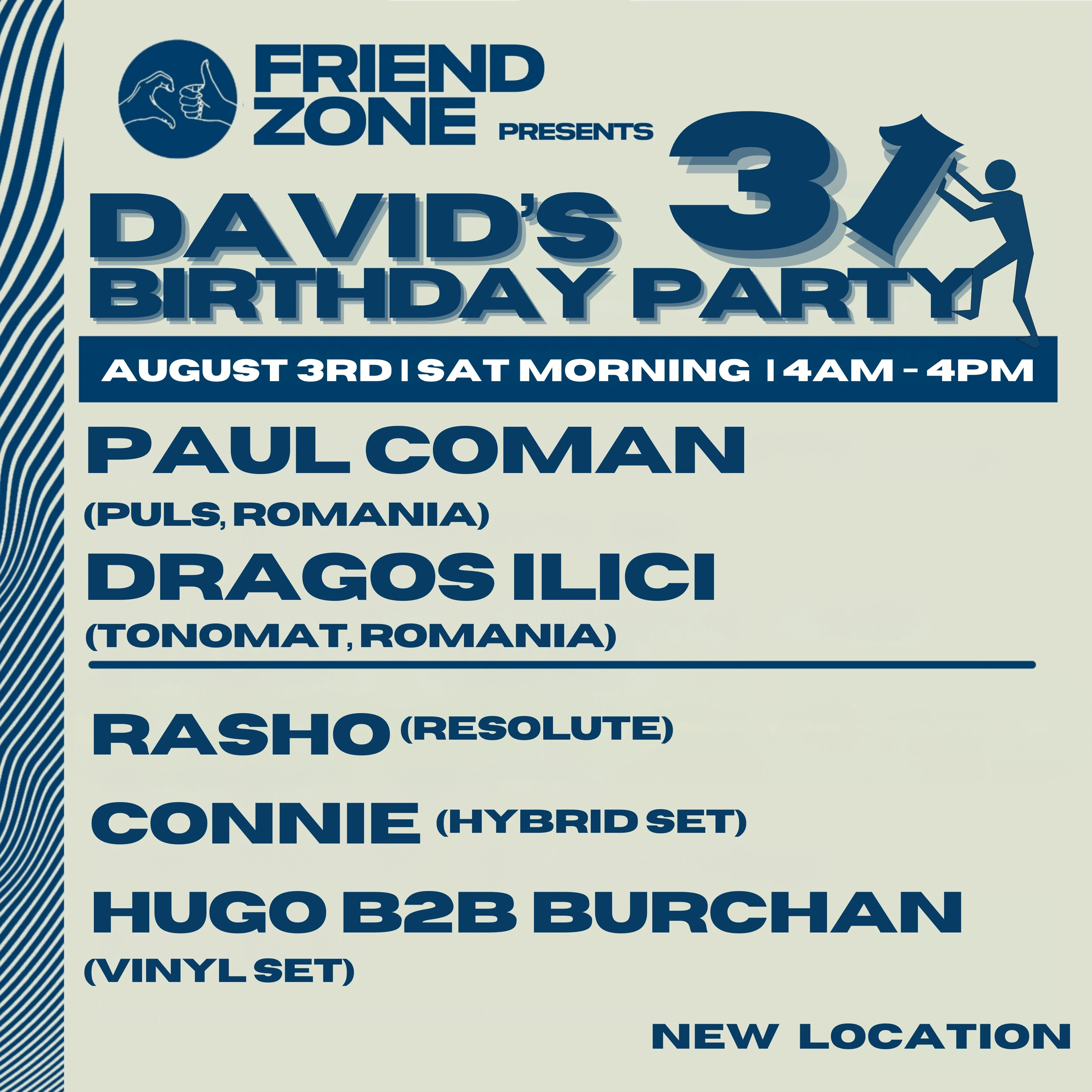 Friend Zone President David’S Bday /Paul Coman/Dragos Ilici