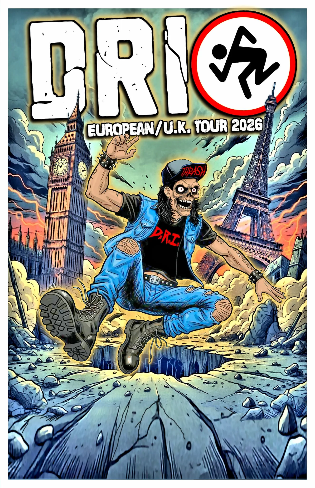 D.R.I + Support Tba