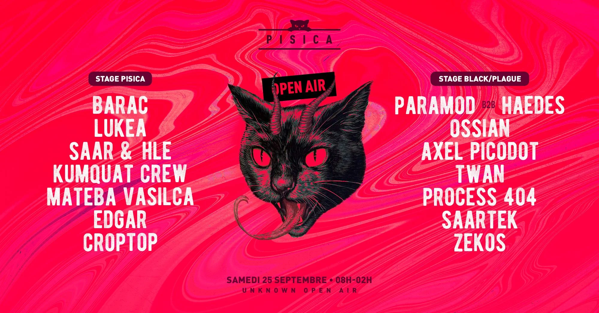 Pisica Open Air : Barac; Black/Plague Showcase & More