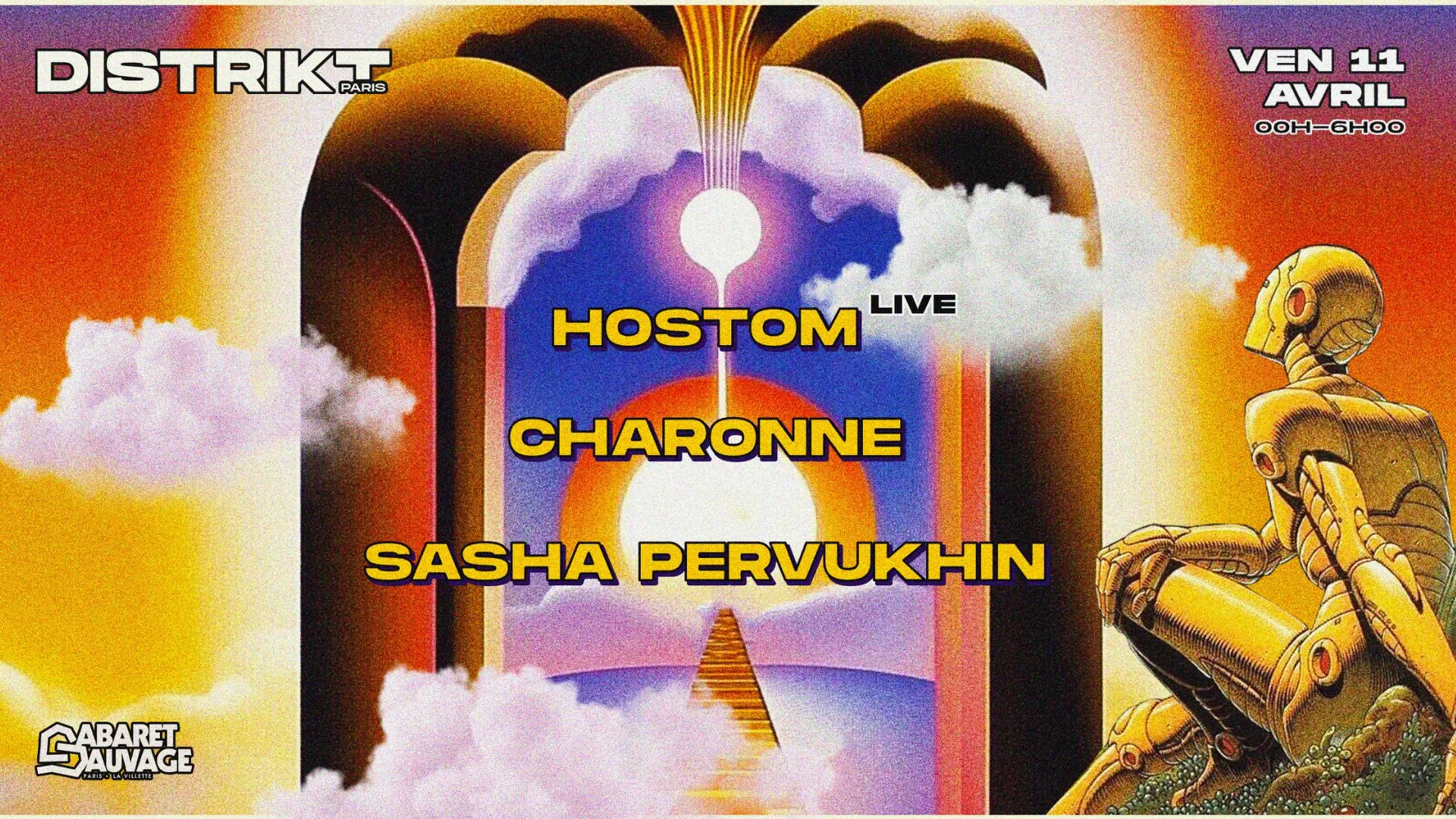 Distrikt Invites Hostom (Live) Sasha Pervukhin & Charonne